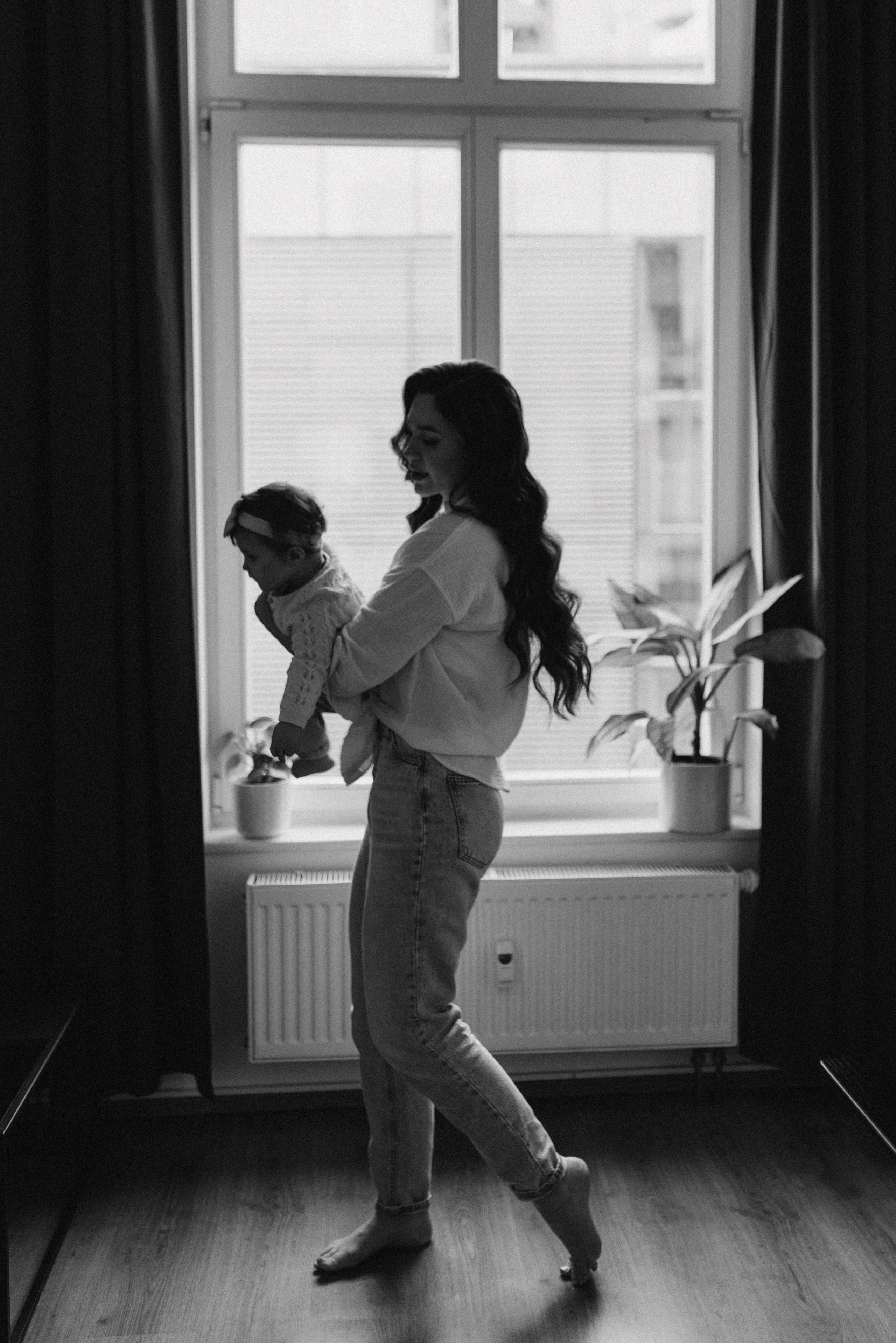 1 year old at home. Семейный фотограф Лейпциг, Германия