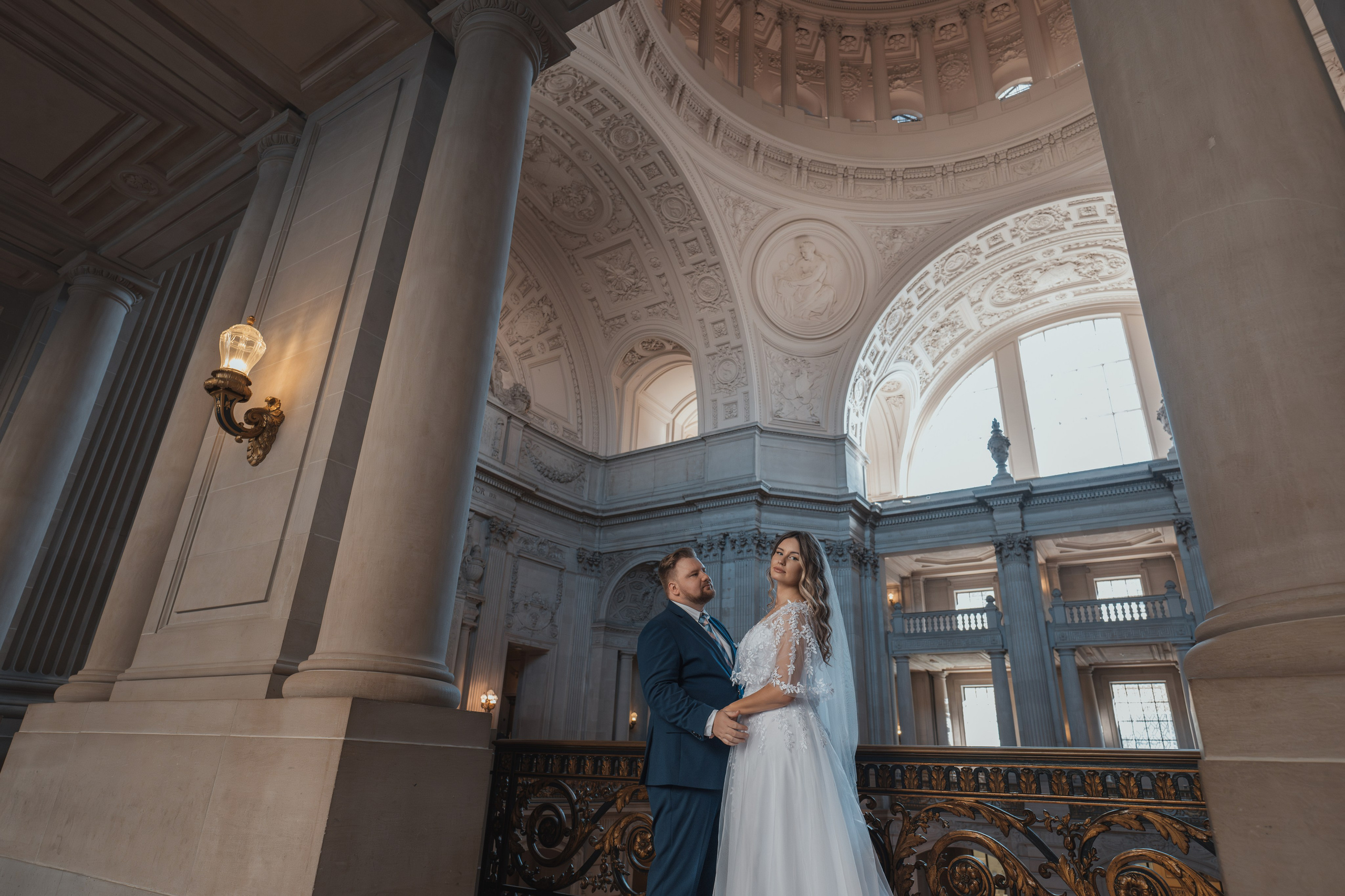 SF City Hall 🤍. Wedding & Elopement Photographers in California