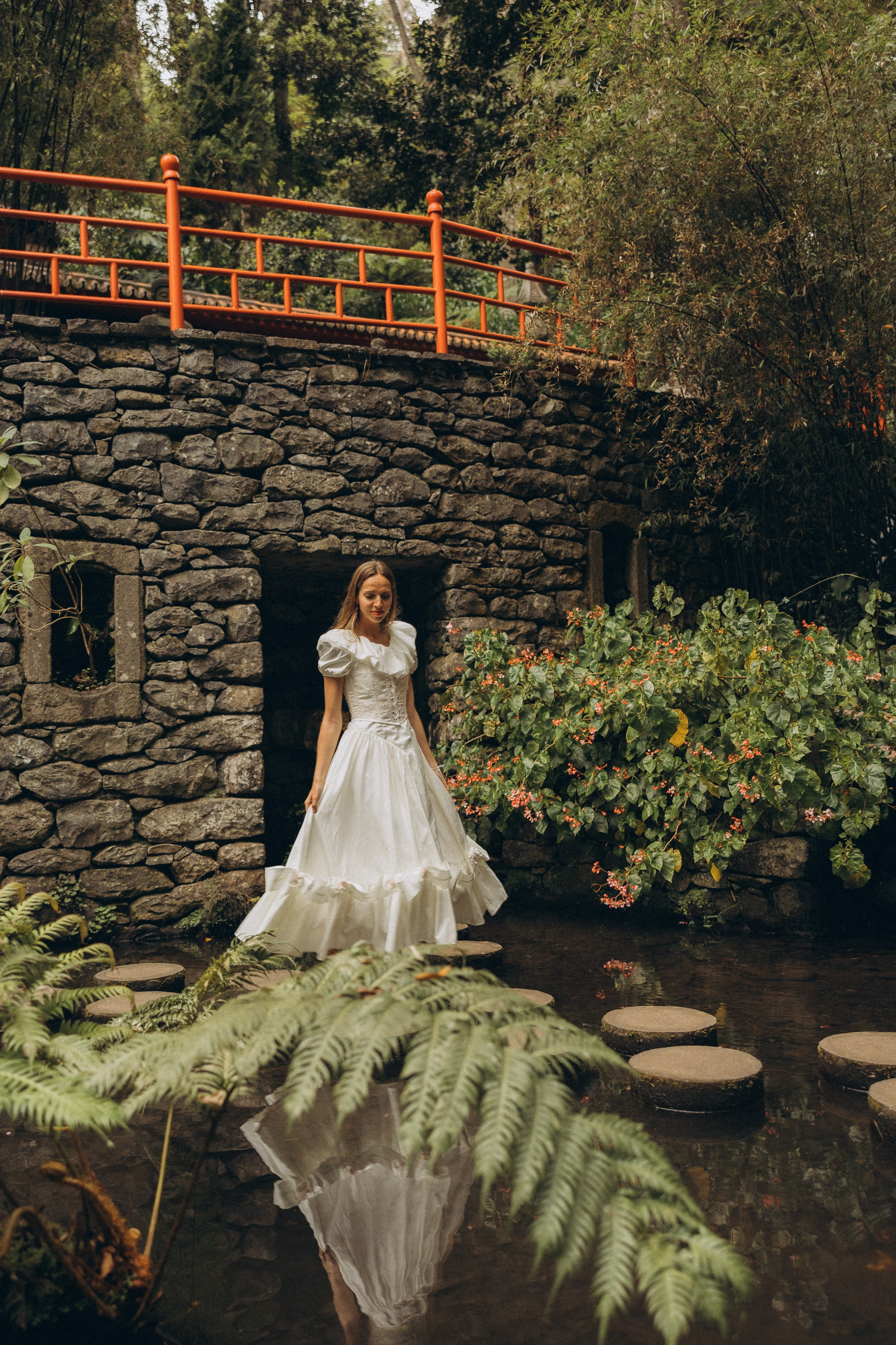 Ladies in the Jardim Monte Palace