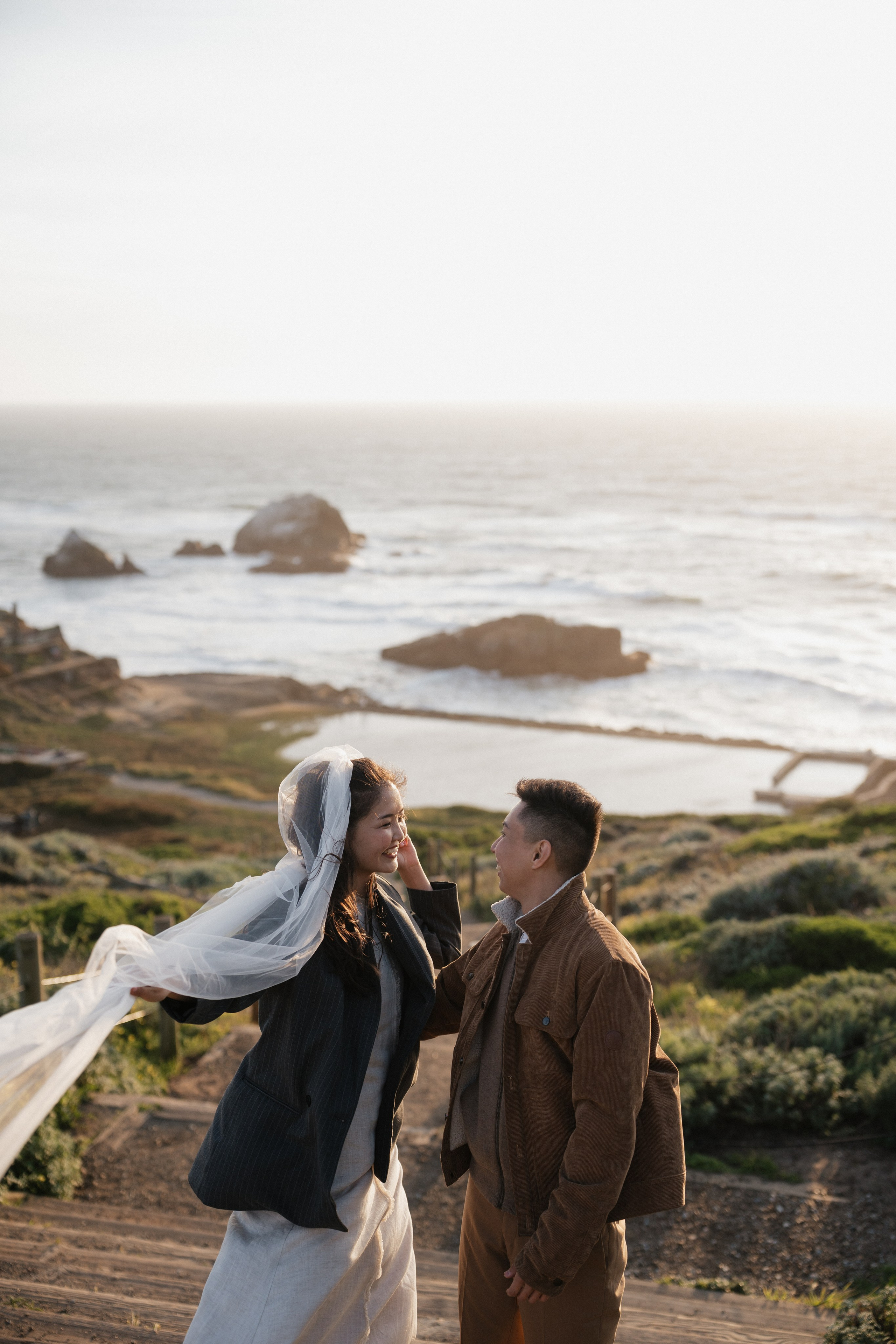 Golden Hour Magic at Sutro Baths. Soulo Photography | San Francisco Bay Area Based Photographer