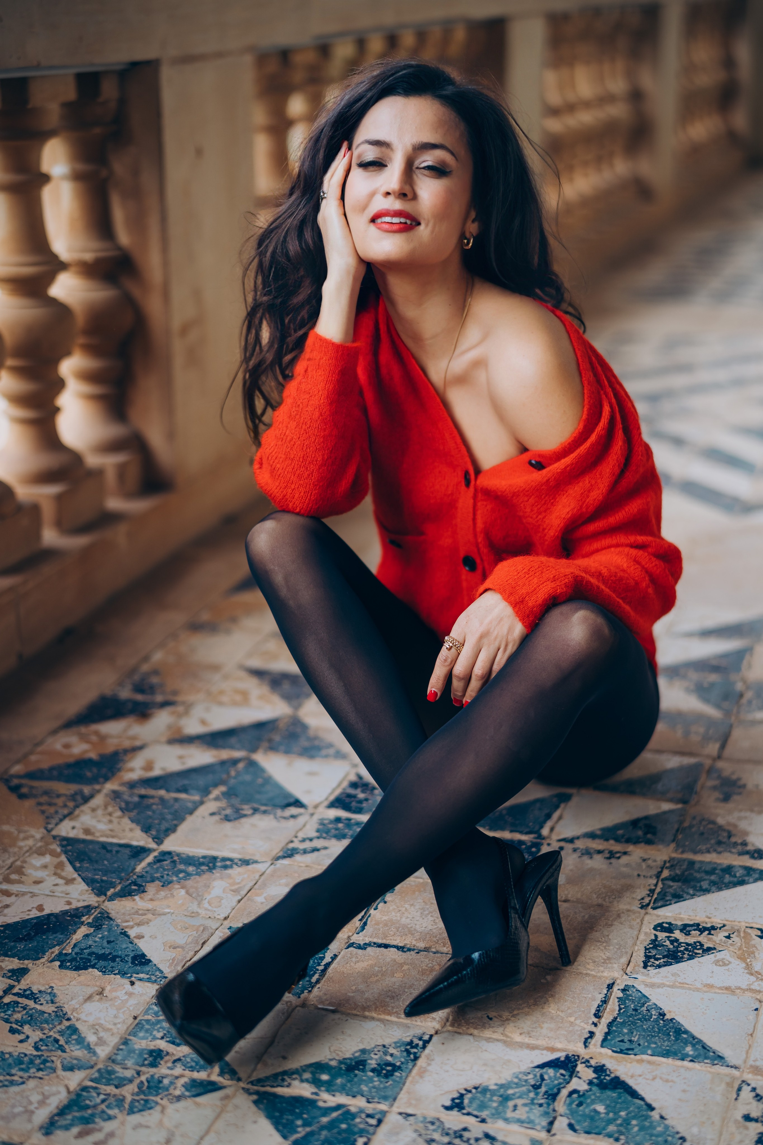 Lady in red. Fotógrafo en Palma de Mallorca