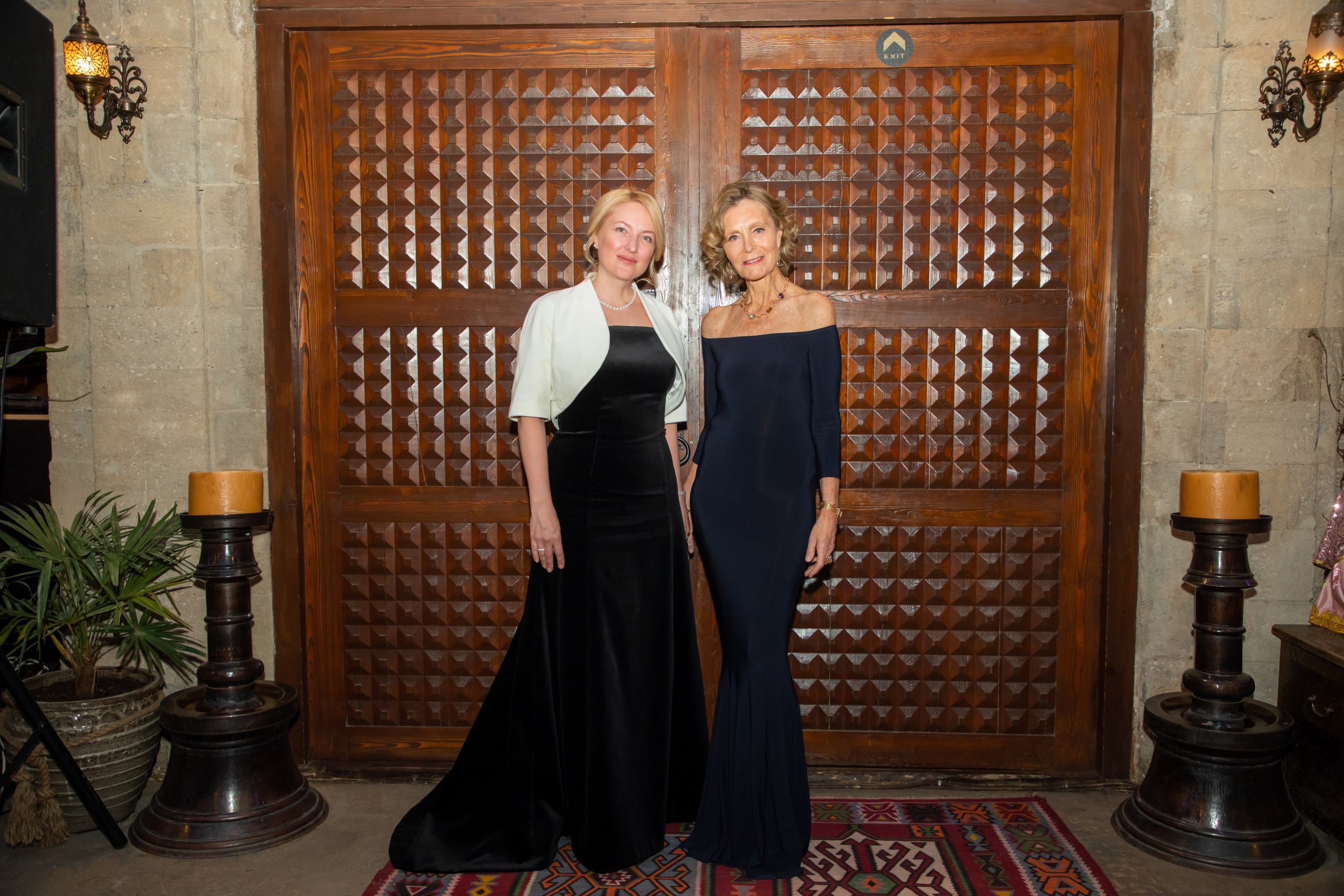 Gala-Dinner with the French Countess, the main etiquette expert Marie de Tilly. Baku Photographer