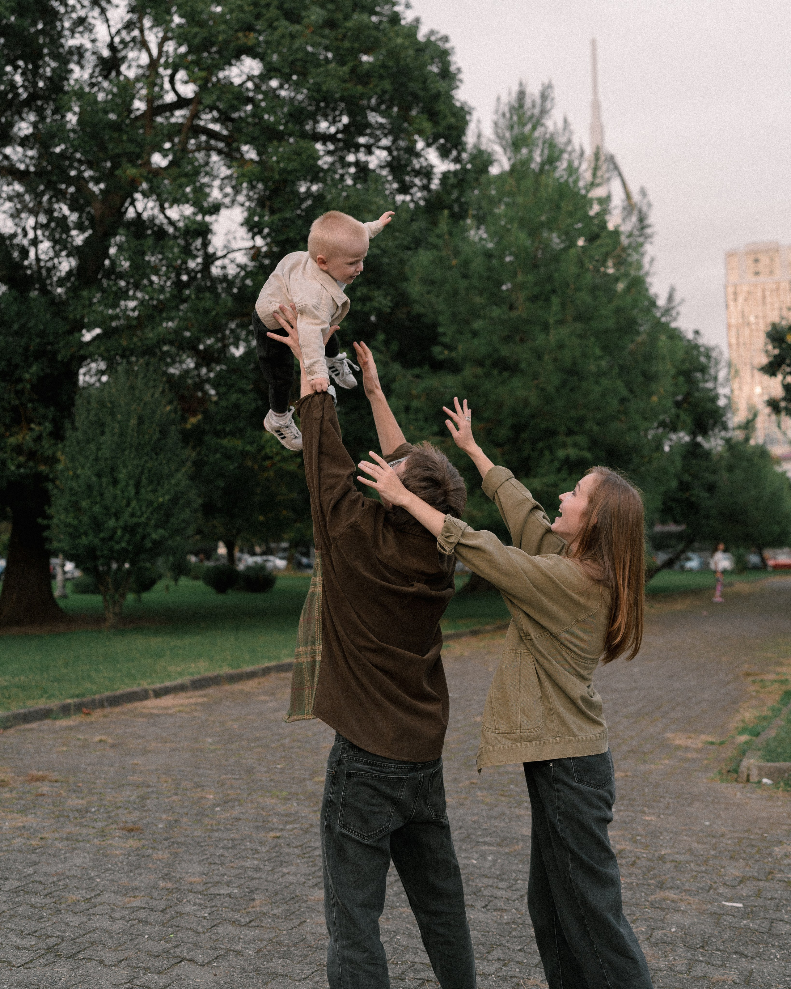 Семейная фотосессия — Мария, Антон и Платон. Портретный и свадебный фотограф в Батуми Валерия Азаренко
