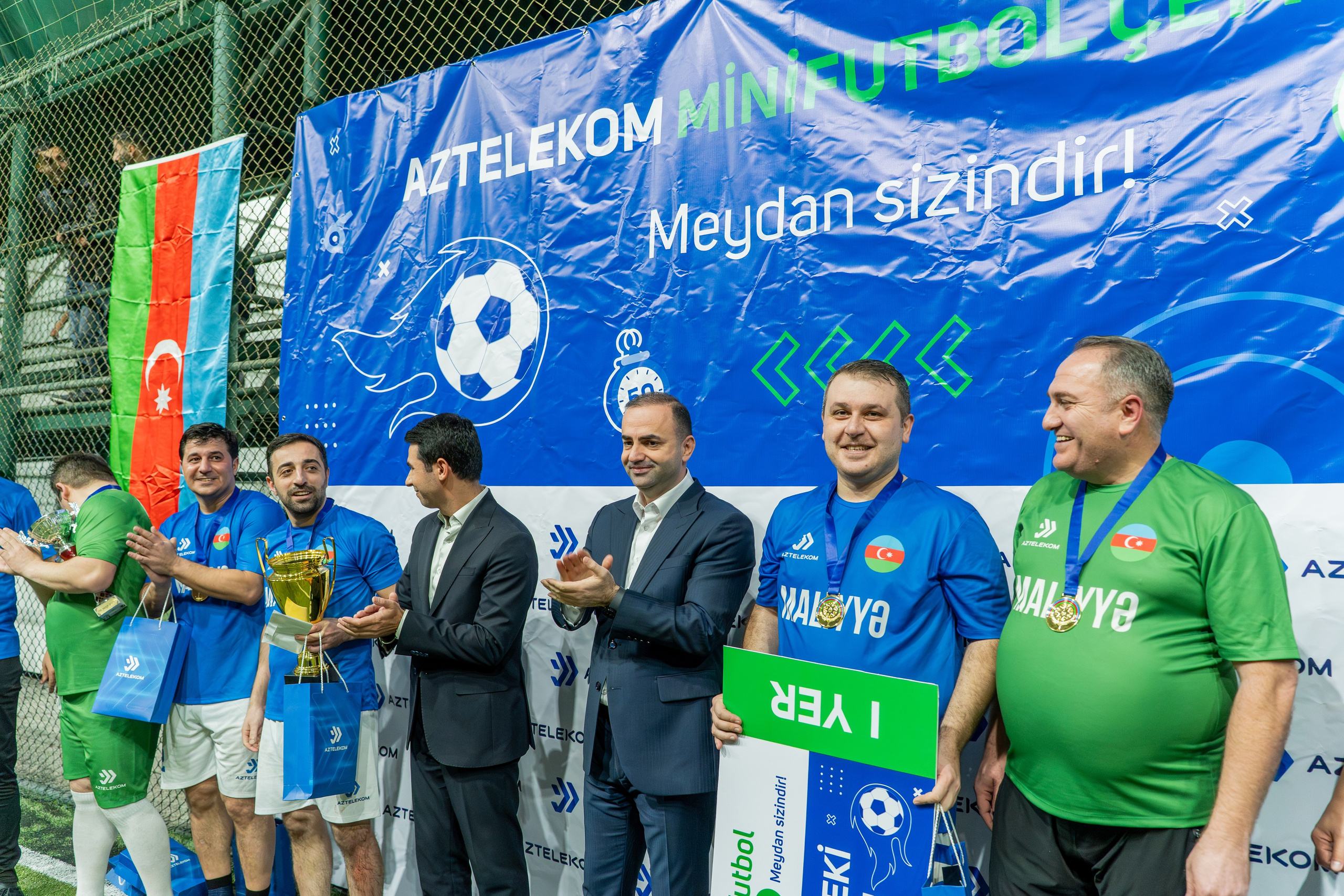 Aztelekom mini futbol. Fotoqraf Vəli Məmmədov