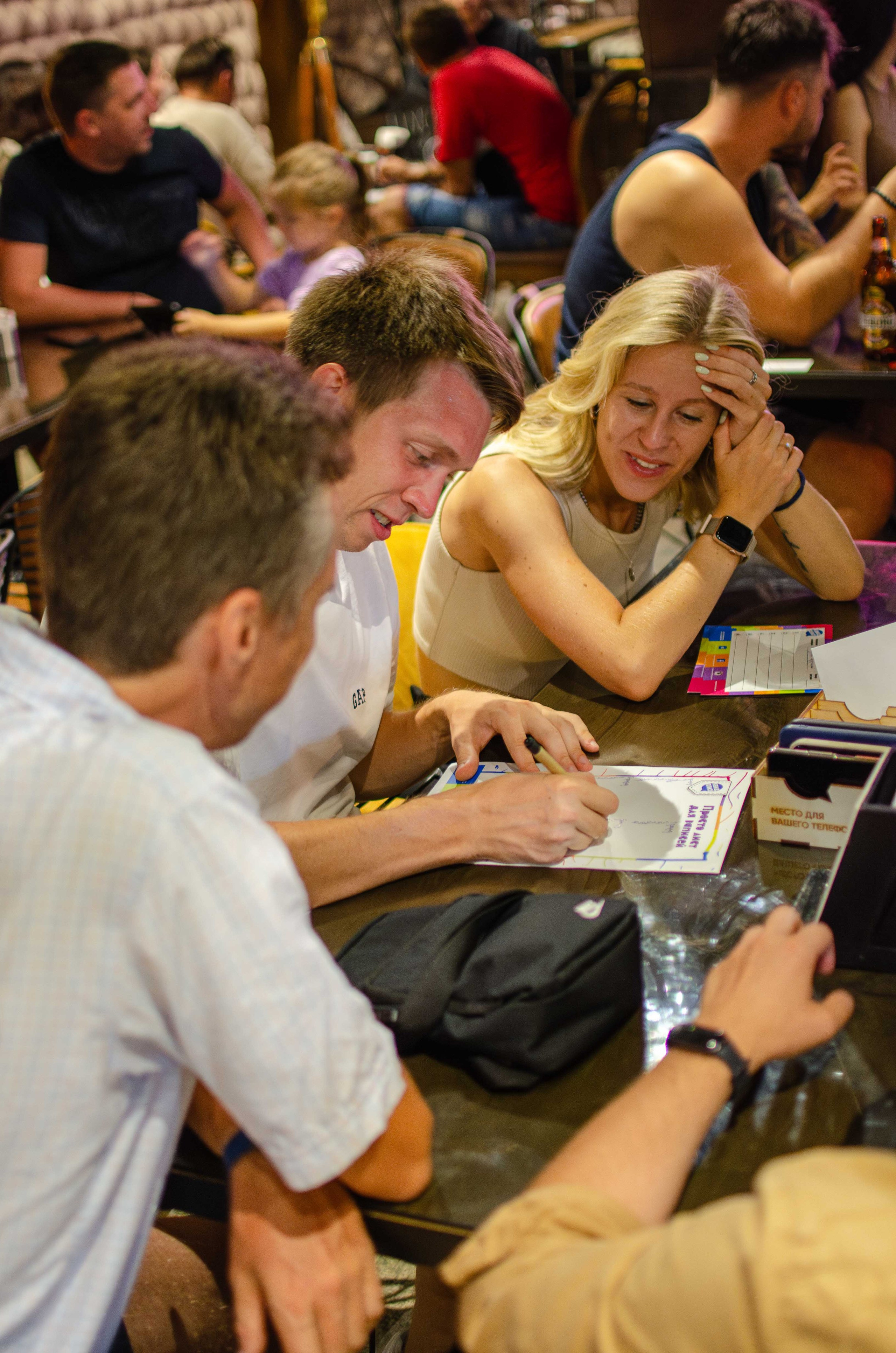 Intellectual game Quiz. Event photographer Alena Iurchenko