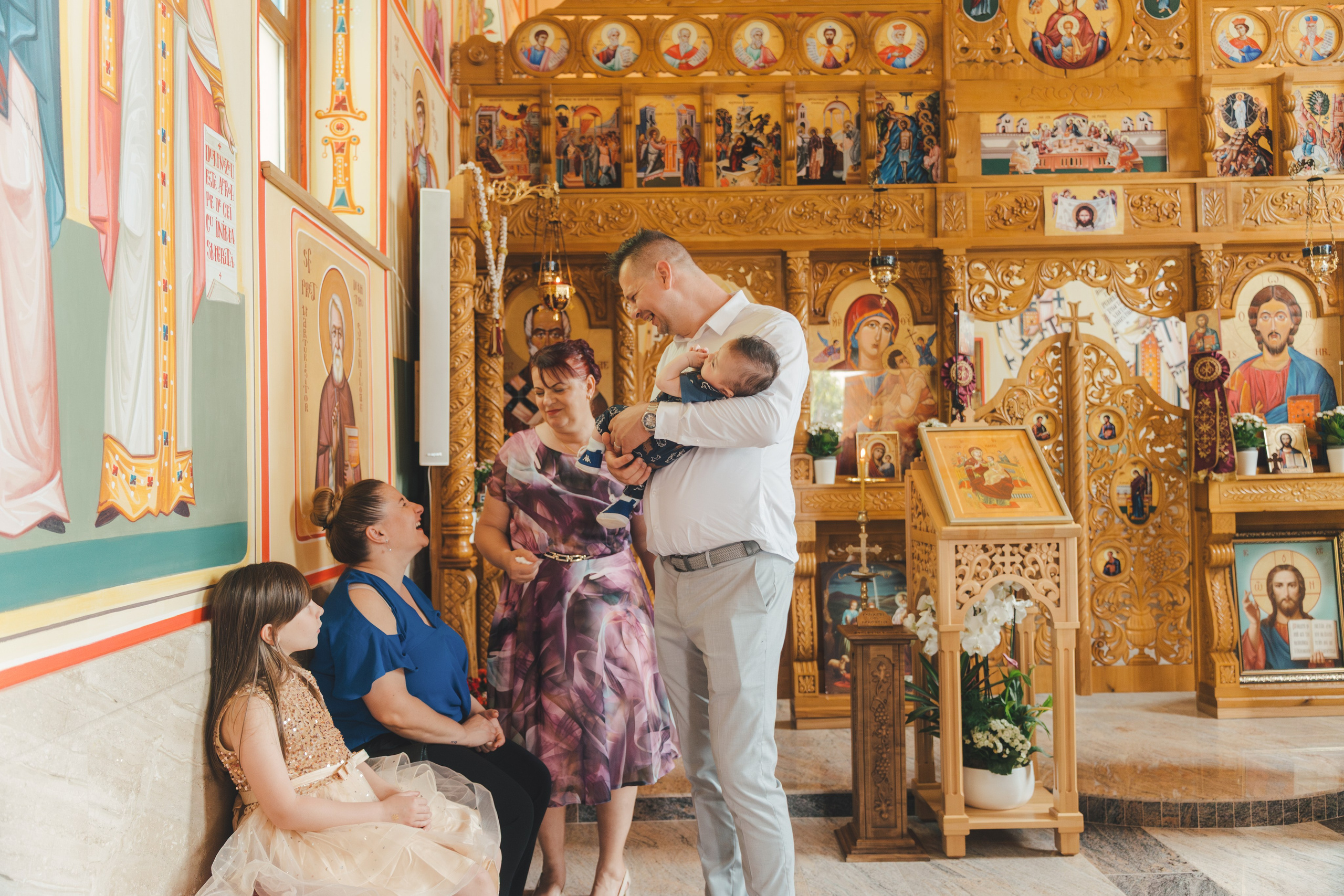 Théo Andrei`s Christening