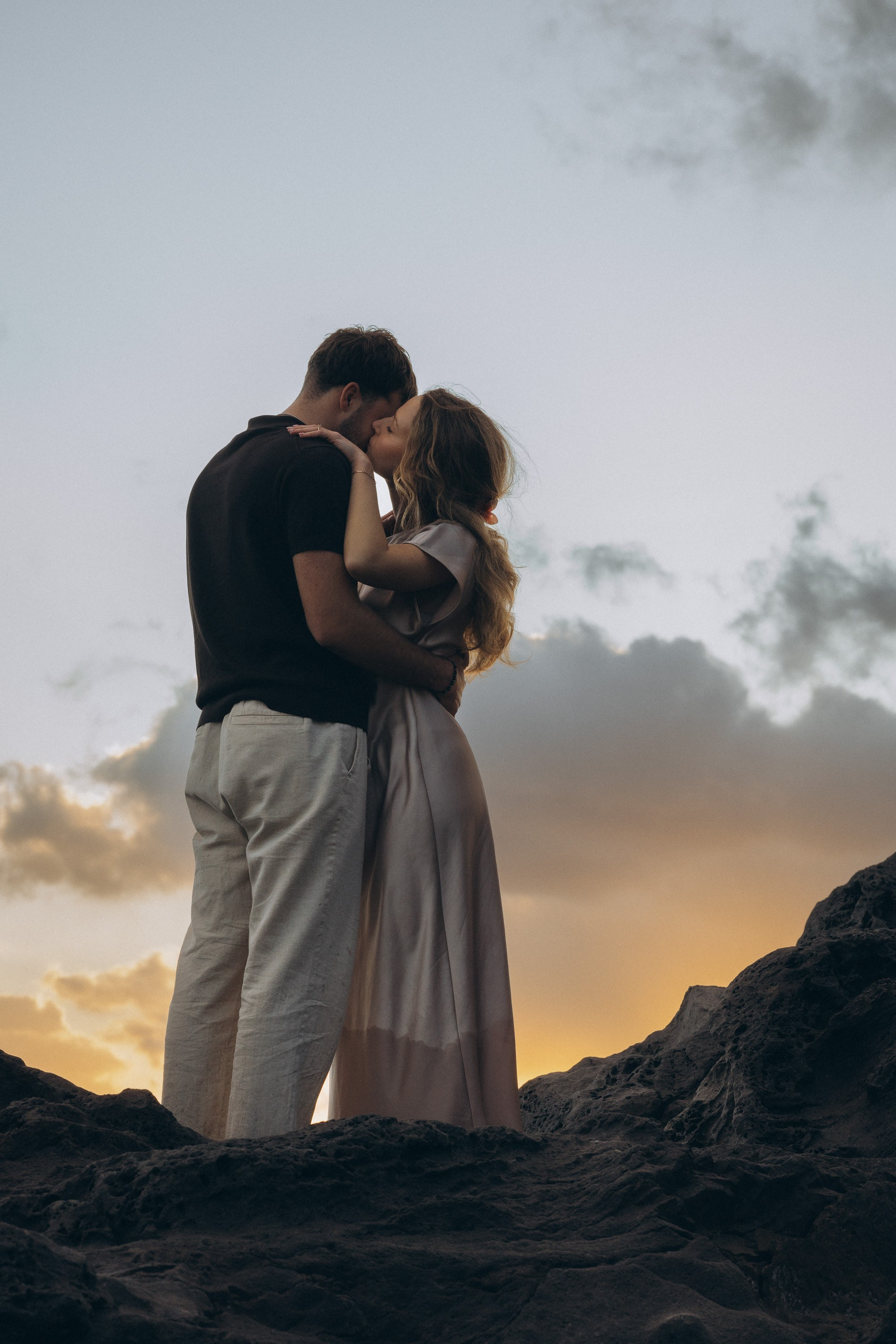 Engagement Photoshoot at Formosa Beach, Madeira | Romantic Couple Session