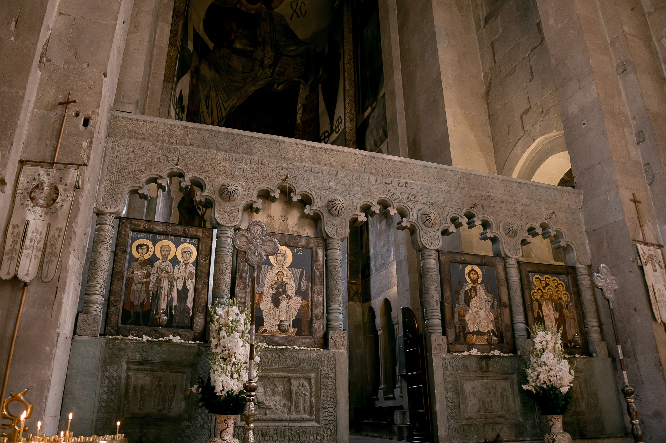 Венчание в Светицховели. Свадебный и семейный фотограф Екатерина Шестакова