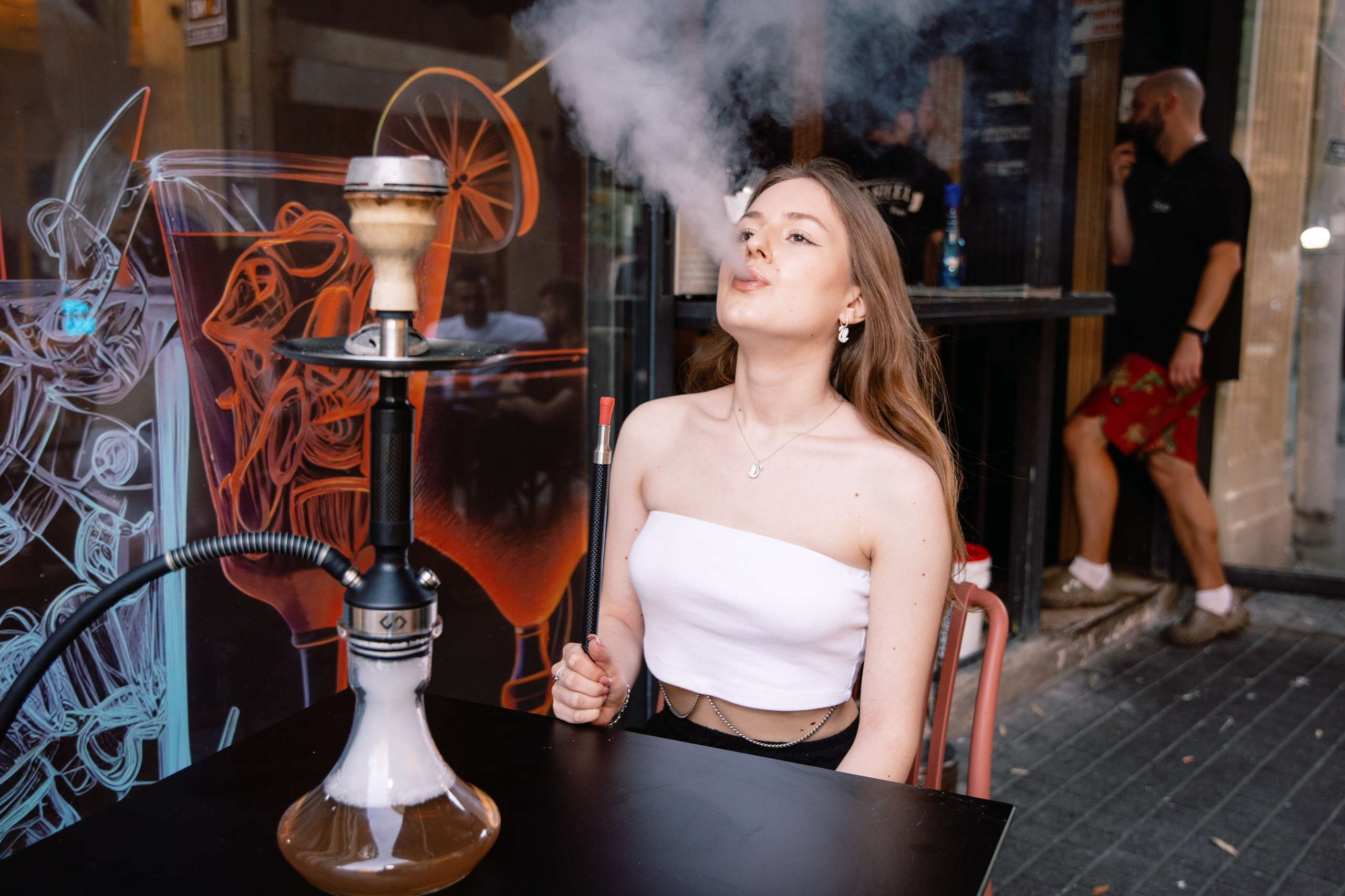 Контентная съемка для бара Focus. Портретный и репортажный фотограф в Израиле Рома Бирман