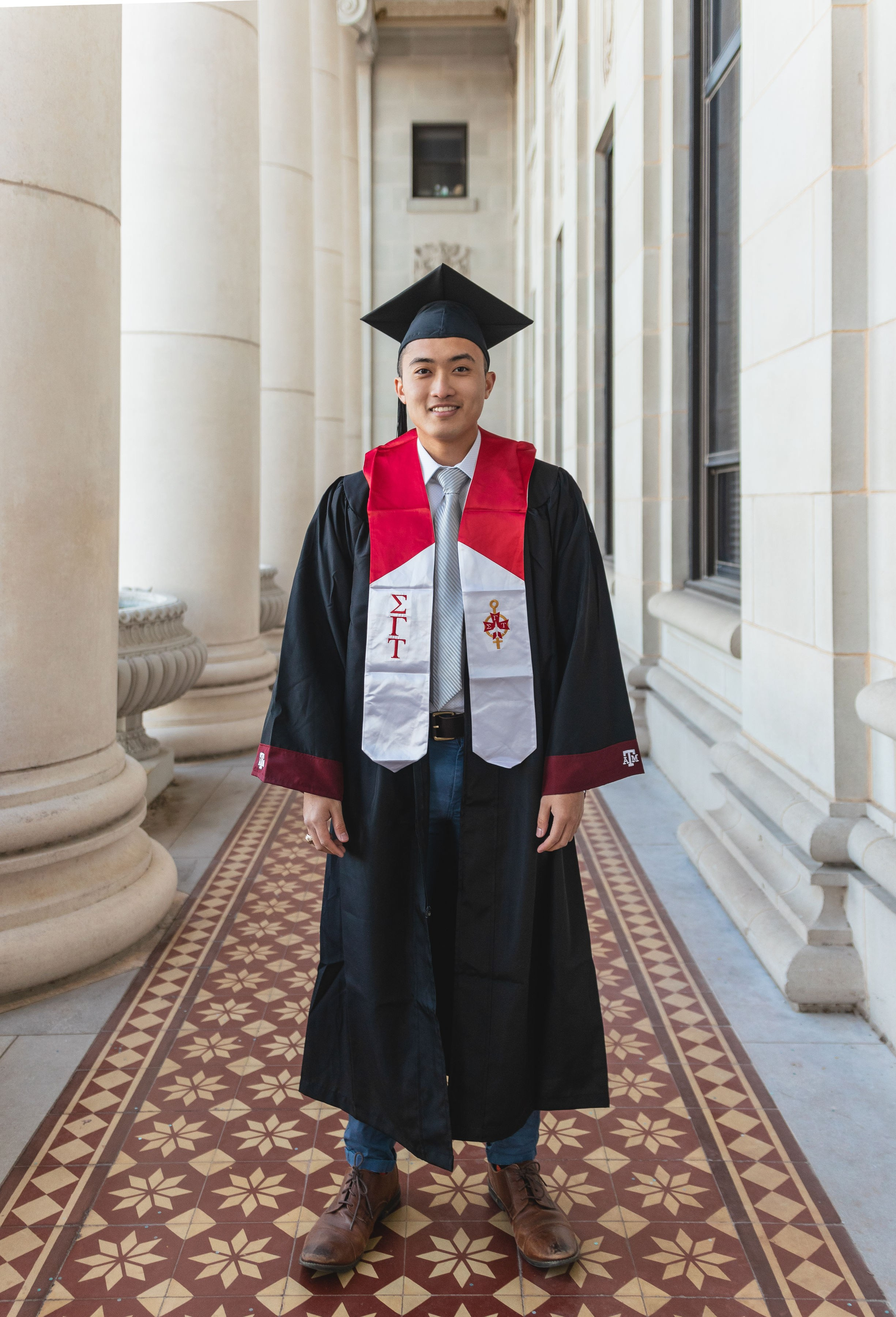 Waylon’s senior photoshoot at Texas A&M University