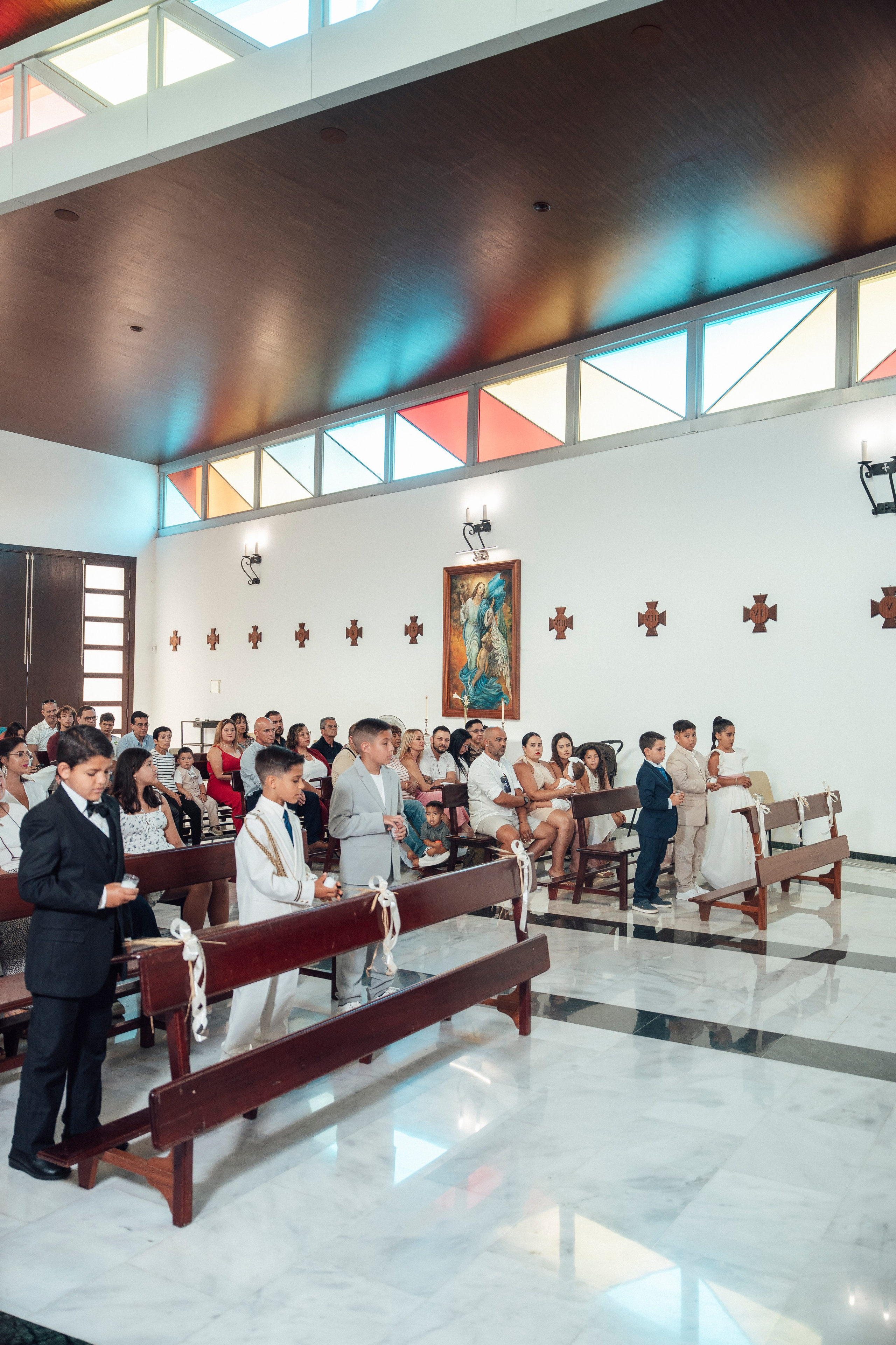First communion. Professional photography in Tenerife Tania Bonnet