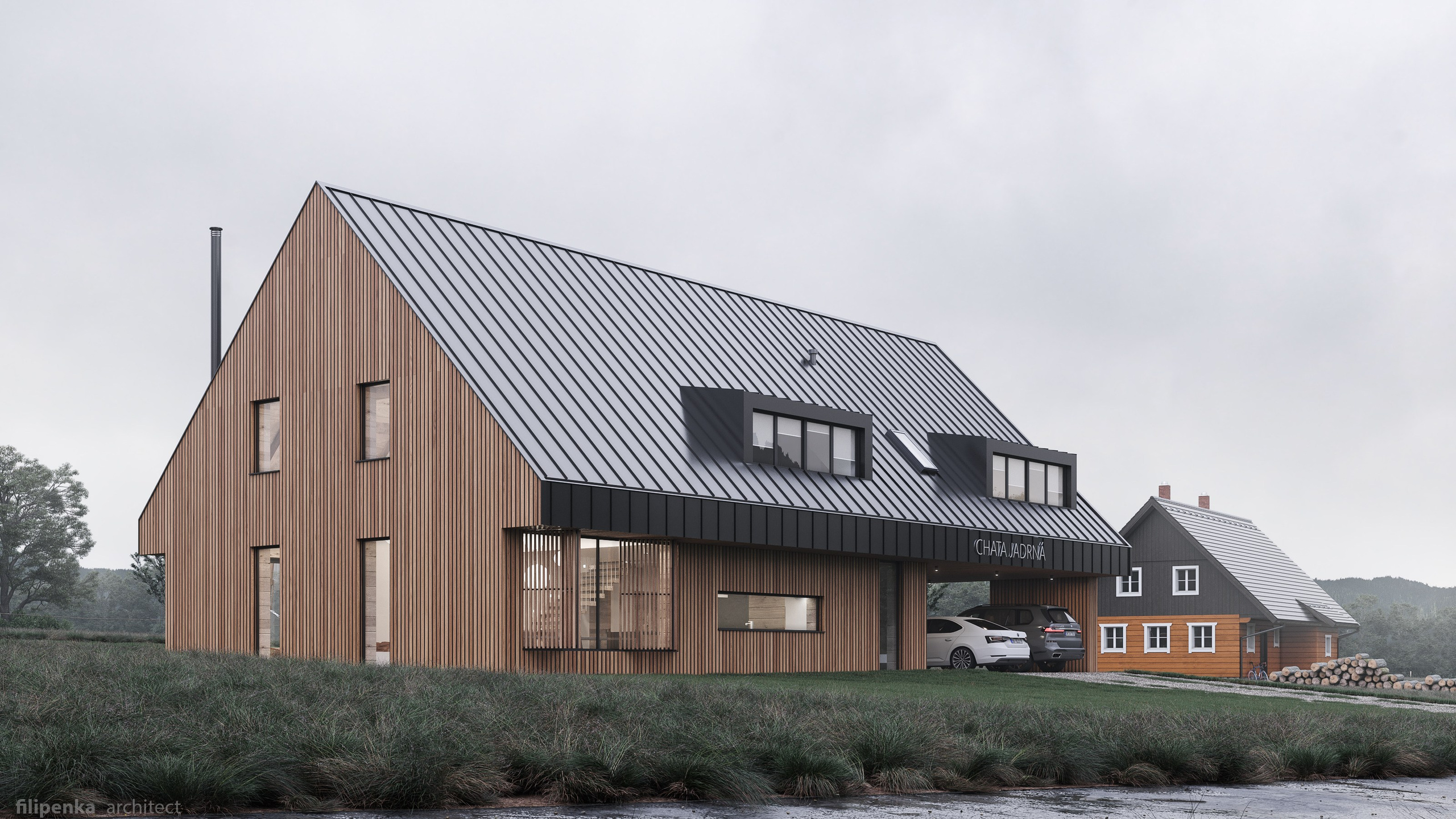 Horská chata — Orlické Záhoří. Filipenka architects