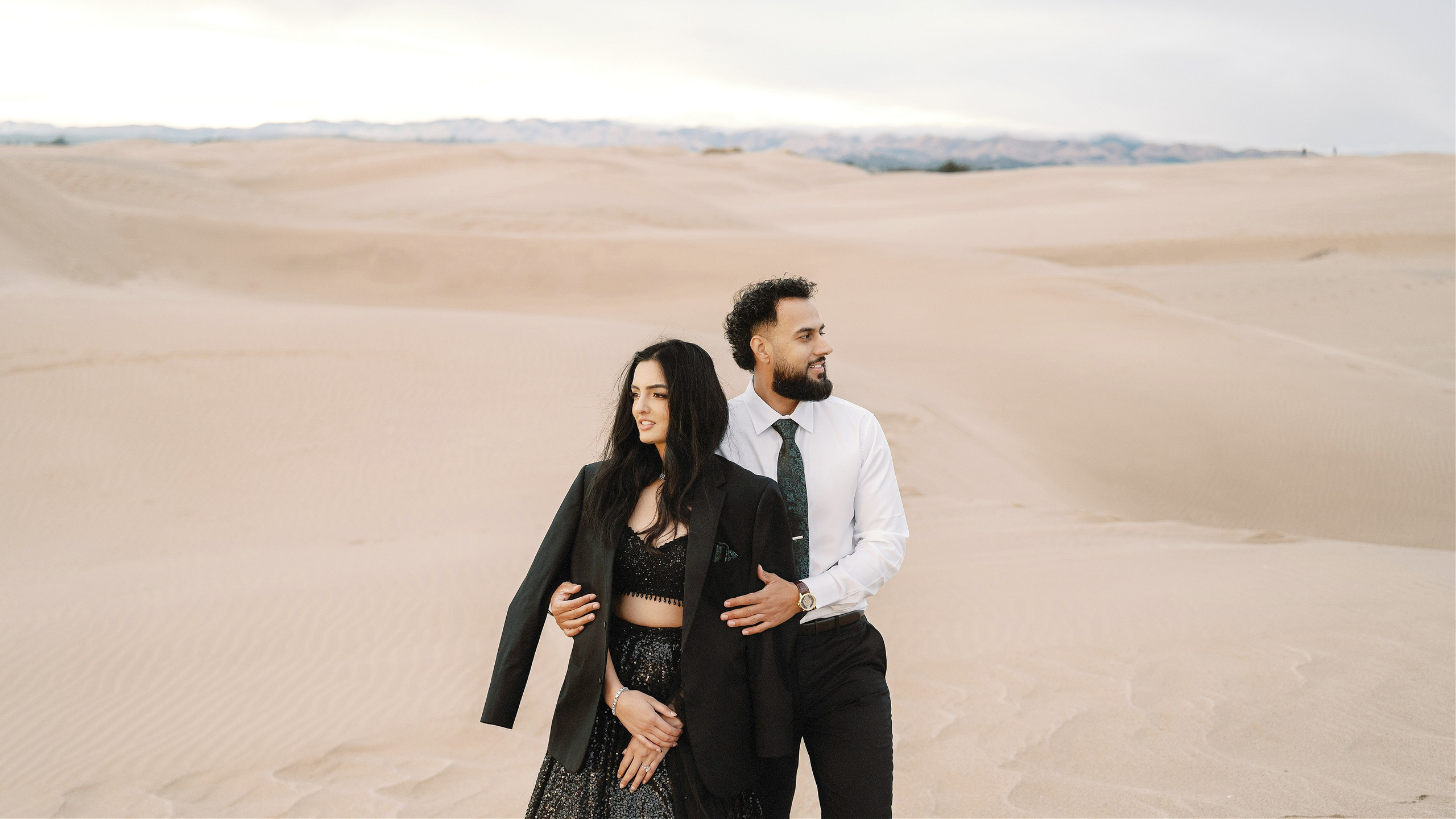 Elopement at Pismo Beach Sand Dunes, California. Wedding Photography & Videography Team in California, Los Angeles, San Francisco, San Diego and Travel