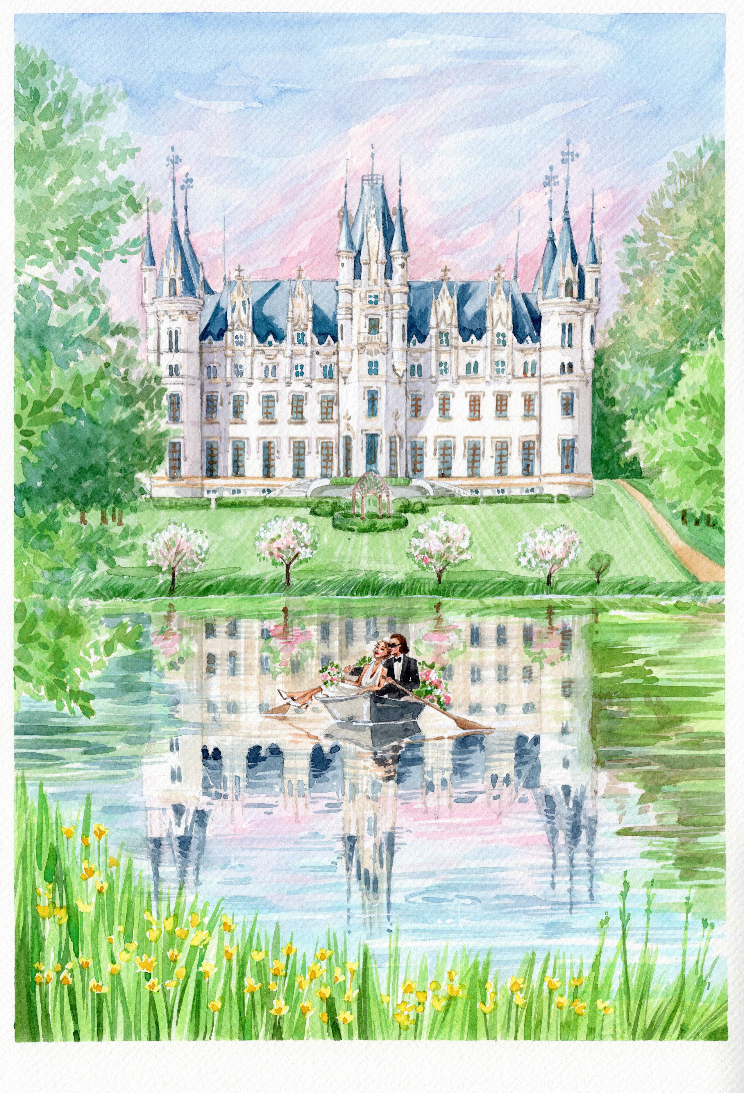 Ceremonial Painting. InnaIllustrator
