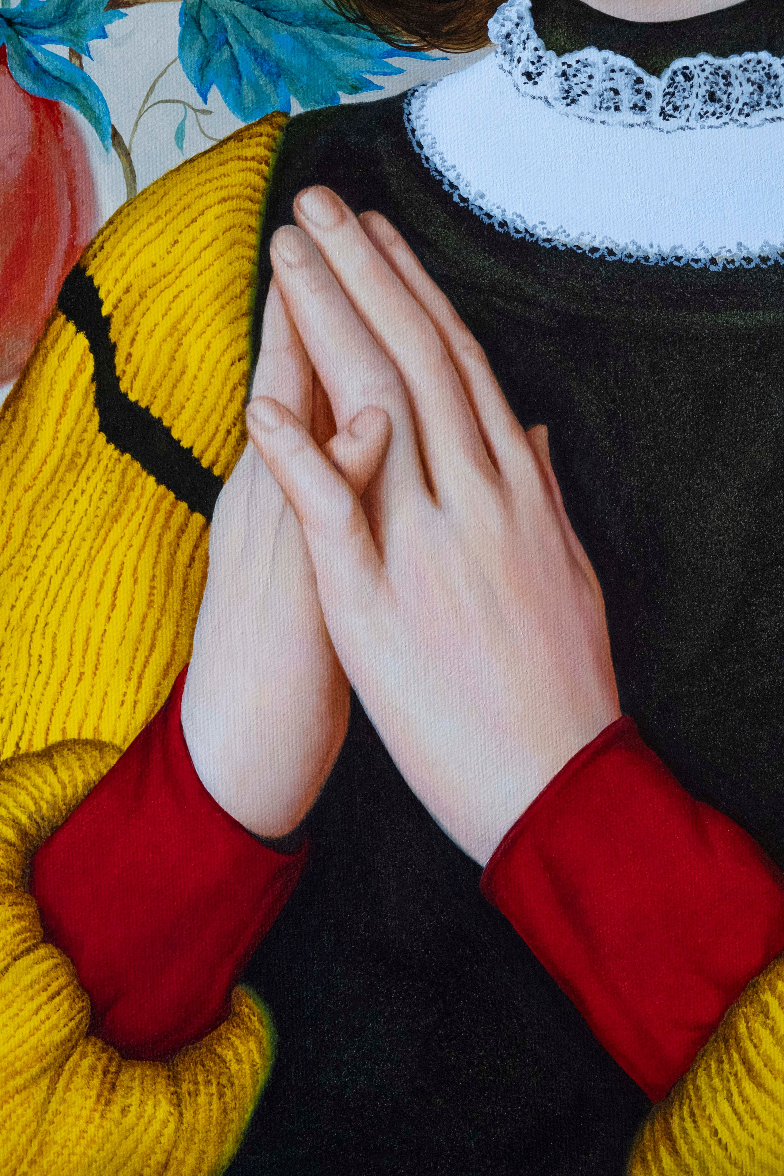 Portrait with Yellow Sleeves. ELEN BEZHEN