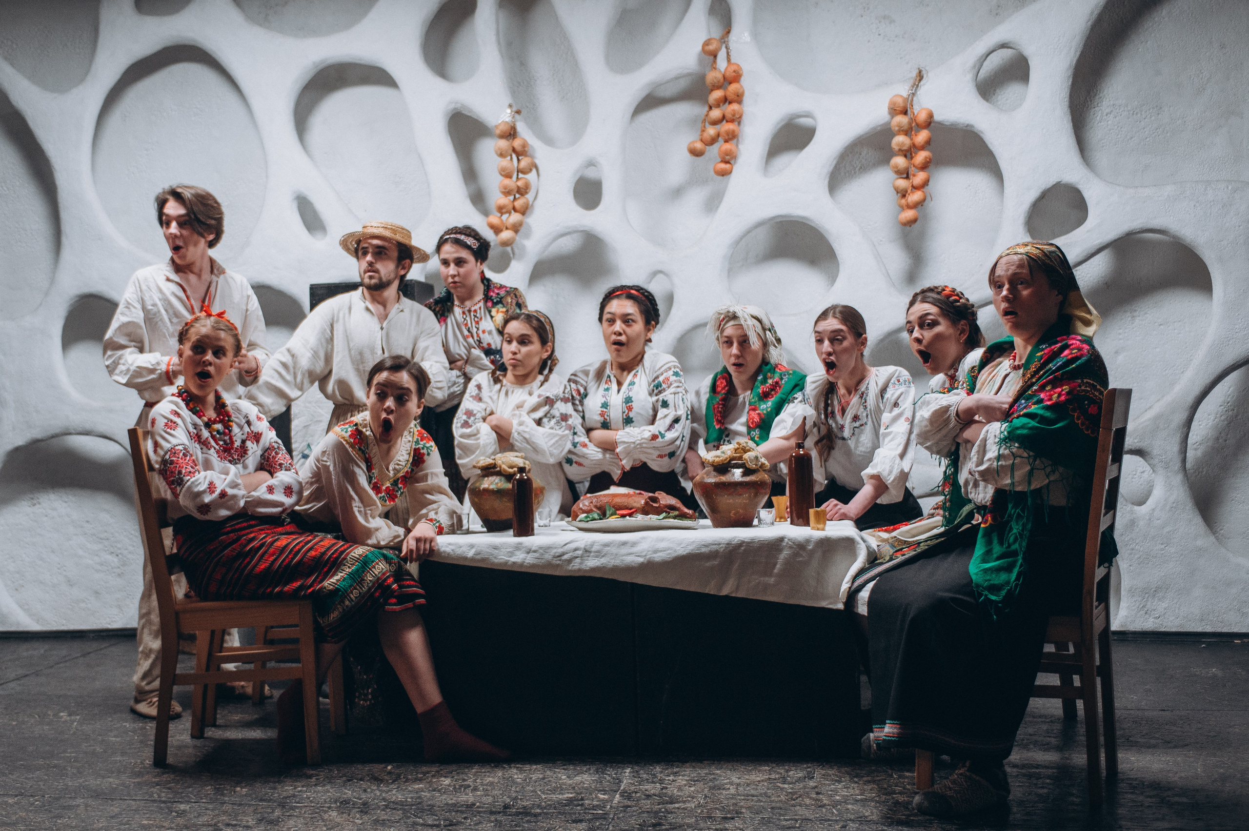 Вистава студентів Кайдашева сім’я. Фотограф Київ