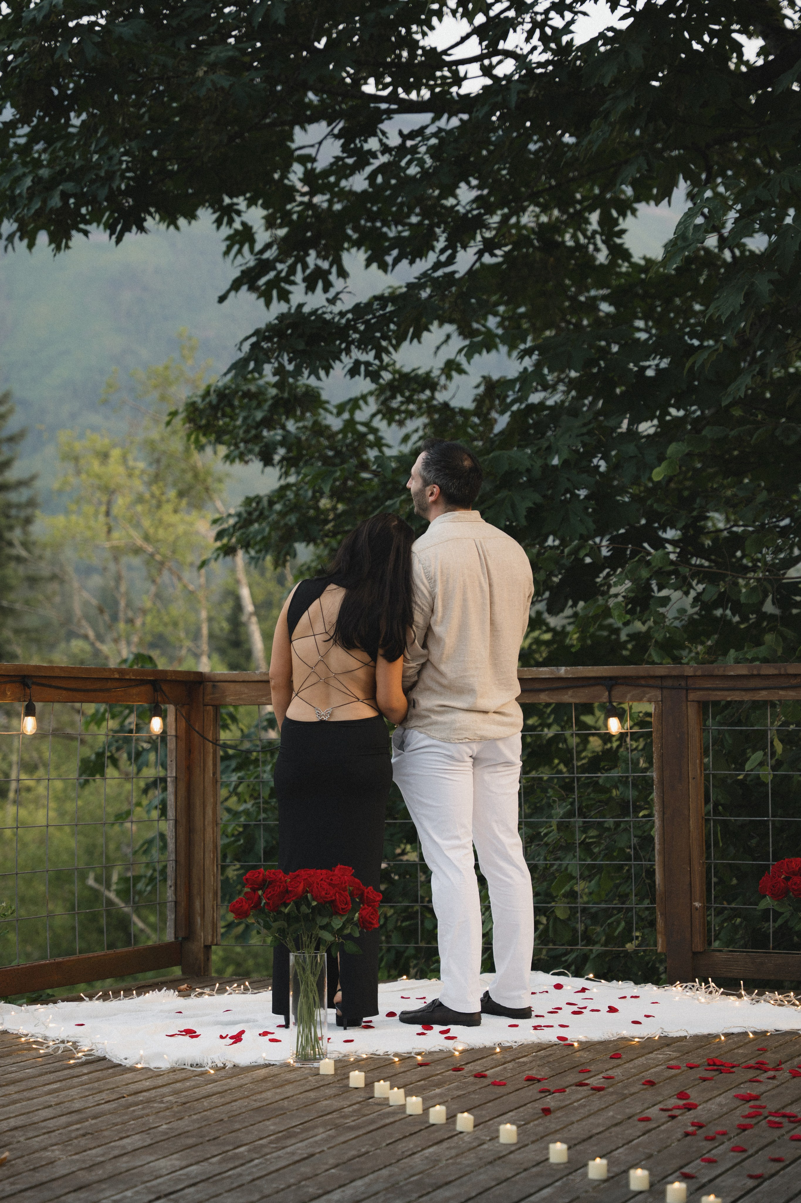 Blaine and Anya proposal. Photographer in Washington Sophia D