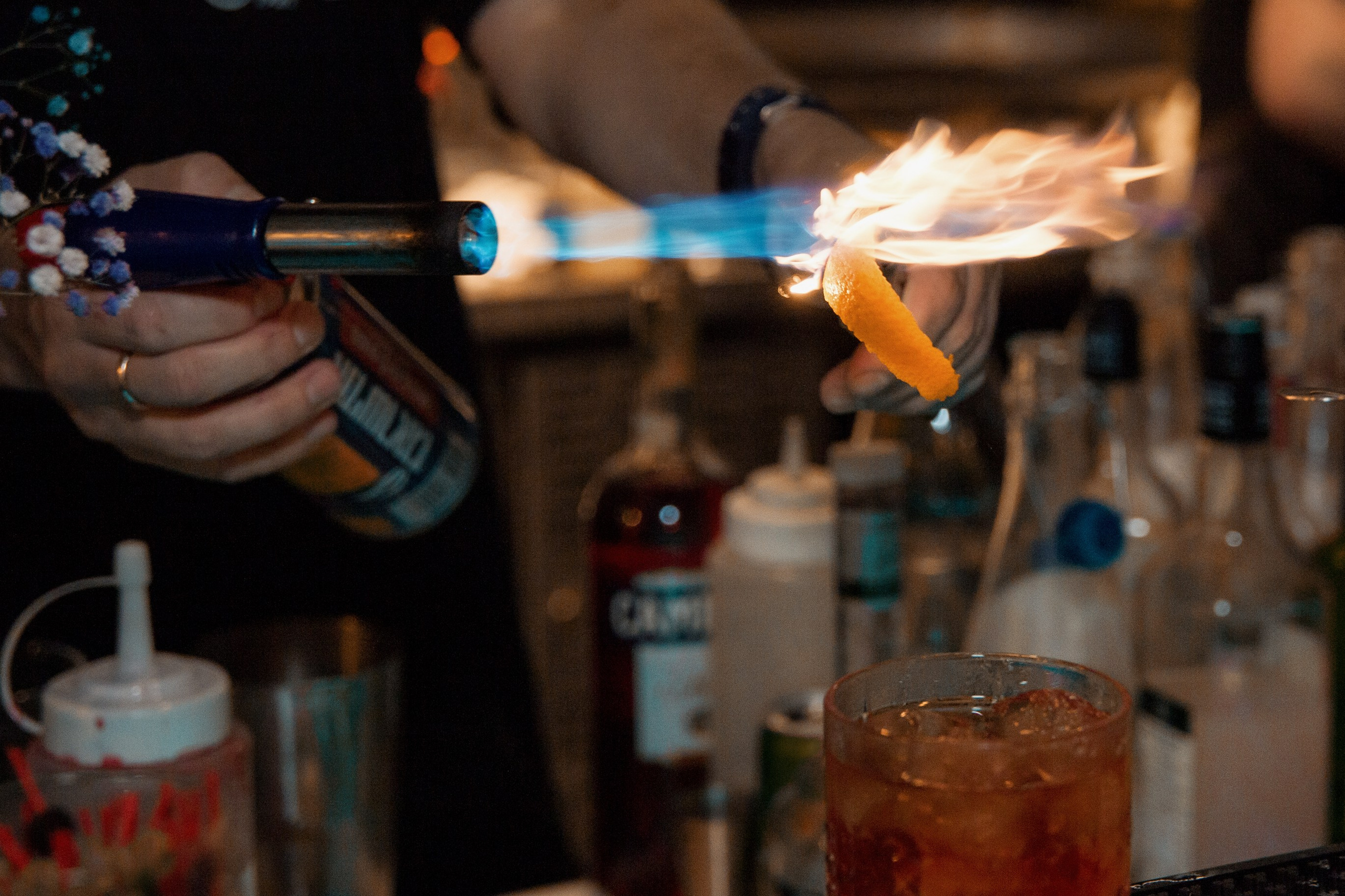 Контентная съемка для бара Focus. Портретный и репортажный фотограф в Израиле Рома Бирман