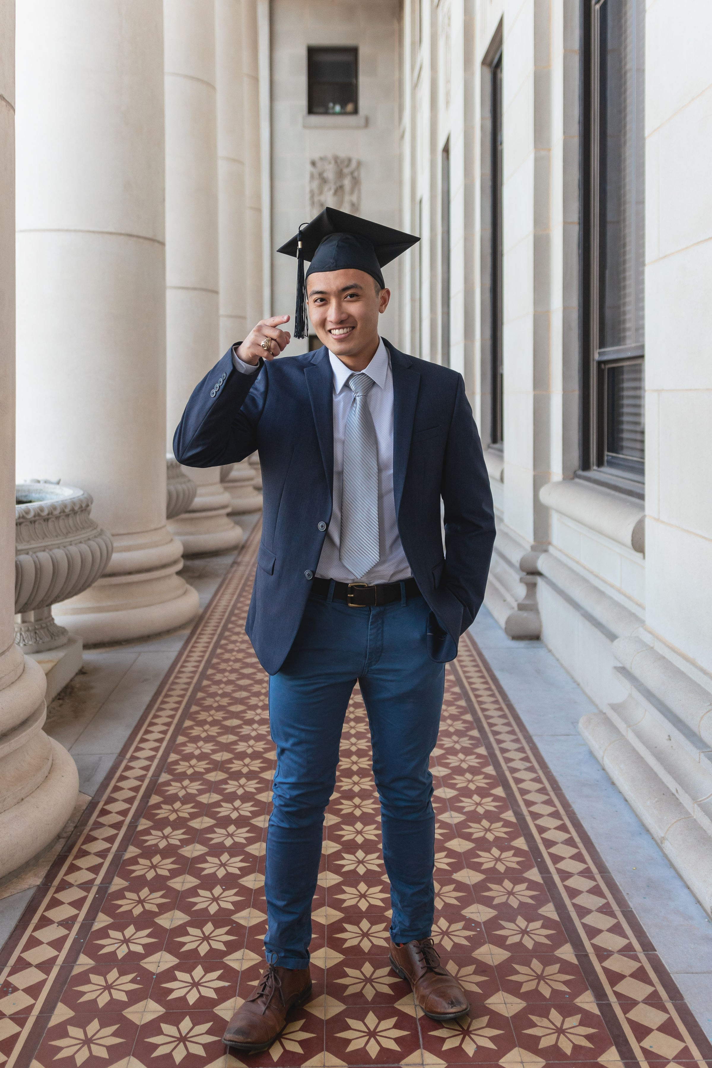 Waylon’s senior photoshoot at Texas A&M University