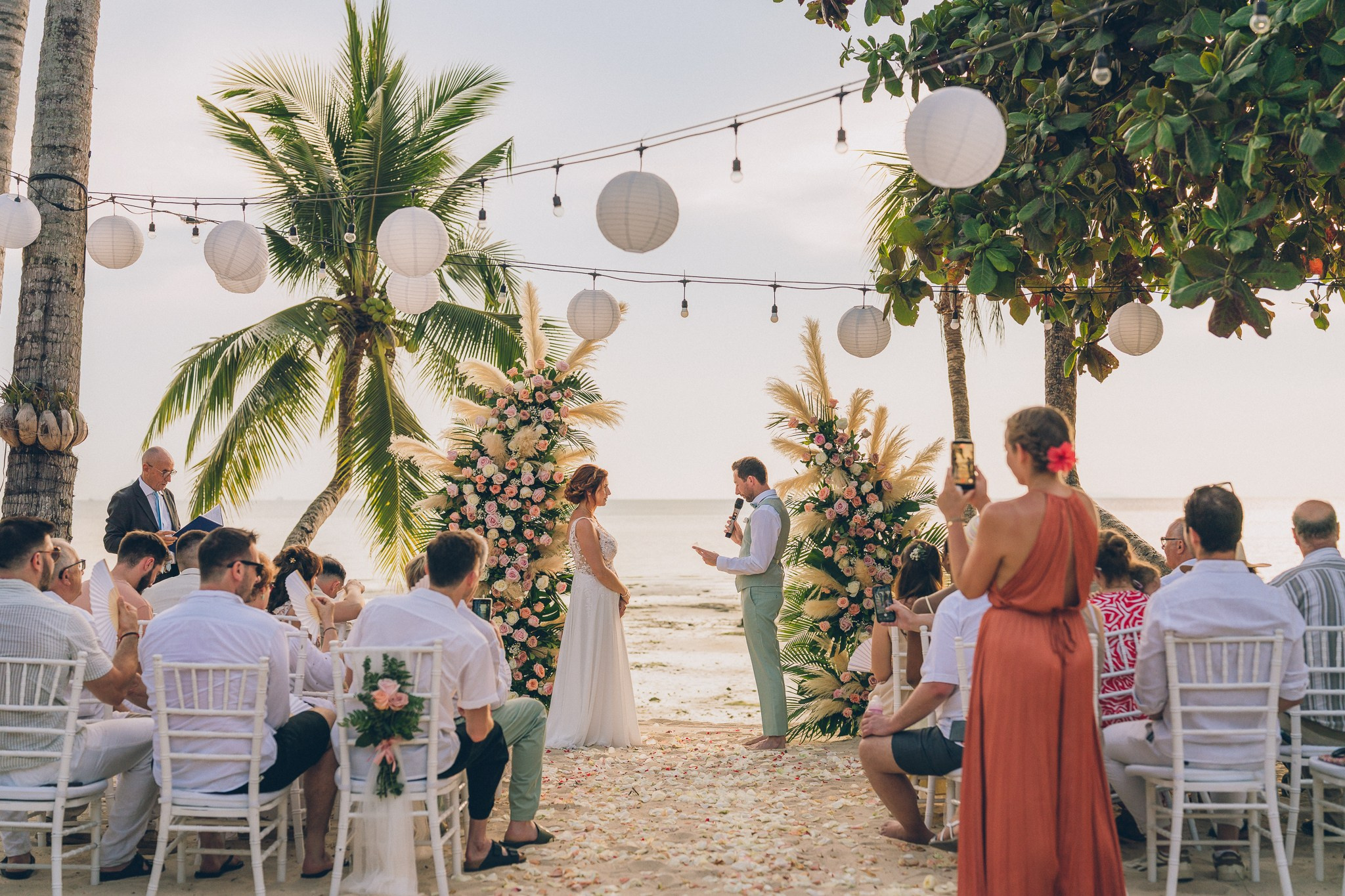 Chloe and Jimmy. Wedding on Koh Samui, Thailand