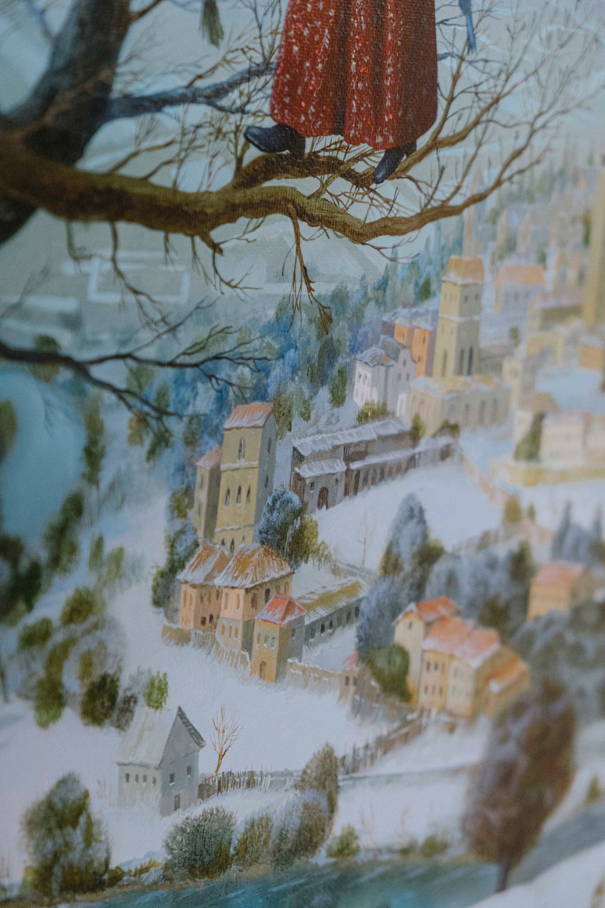 The Girl who Feeds the Birds. ELEN BEZHEN