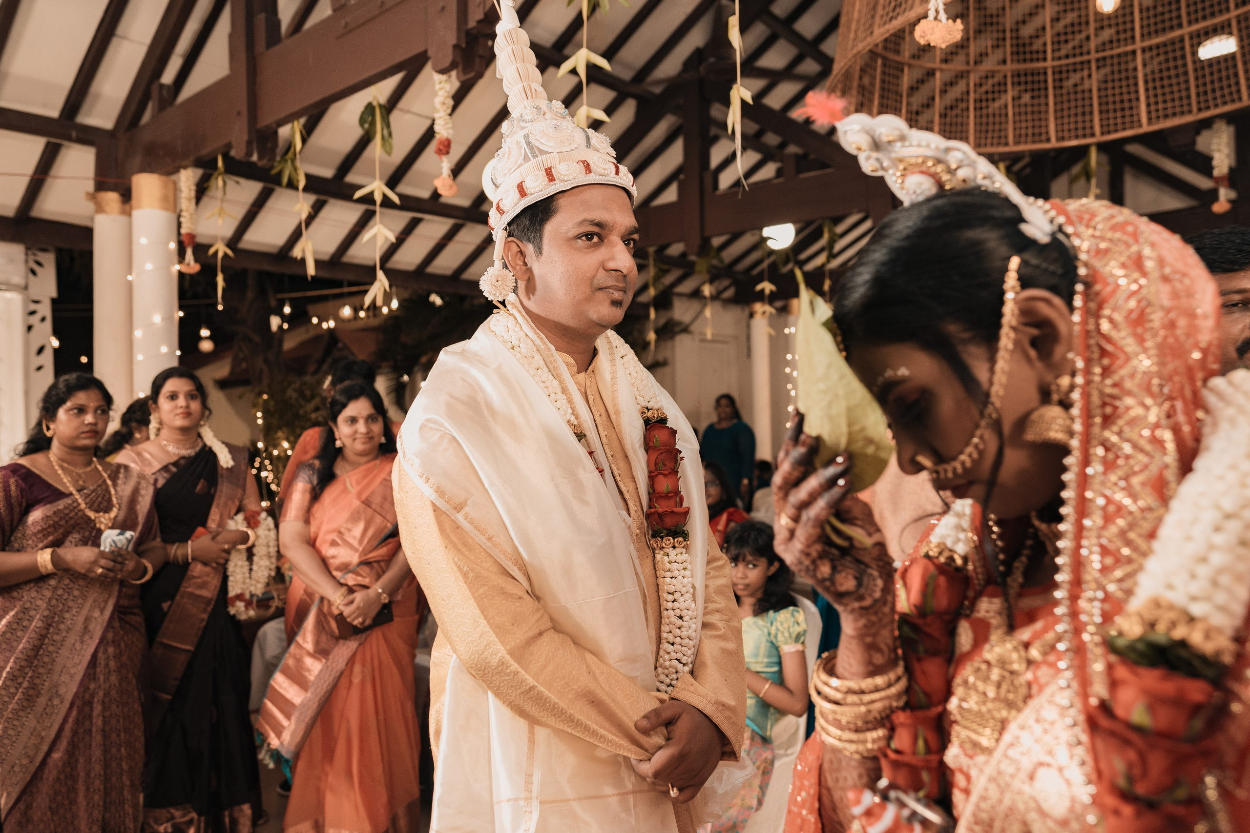 Sagaya & Rakesh. Agam Vizha