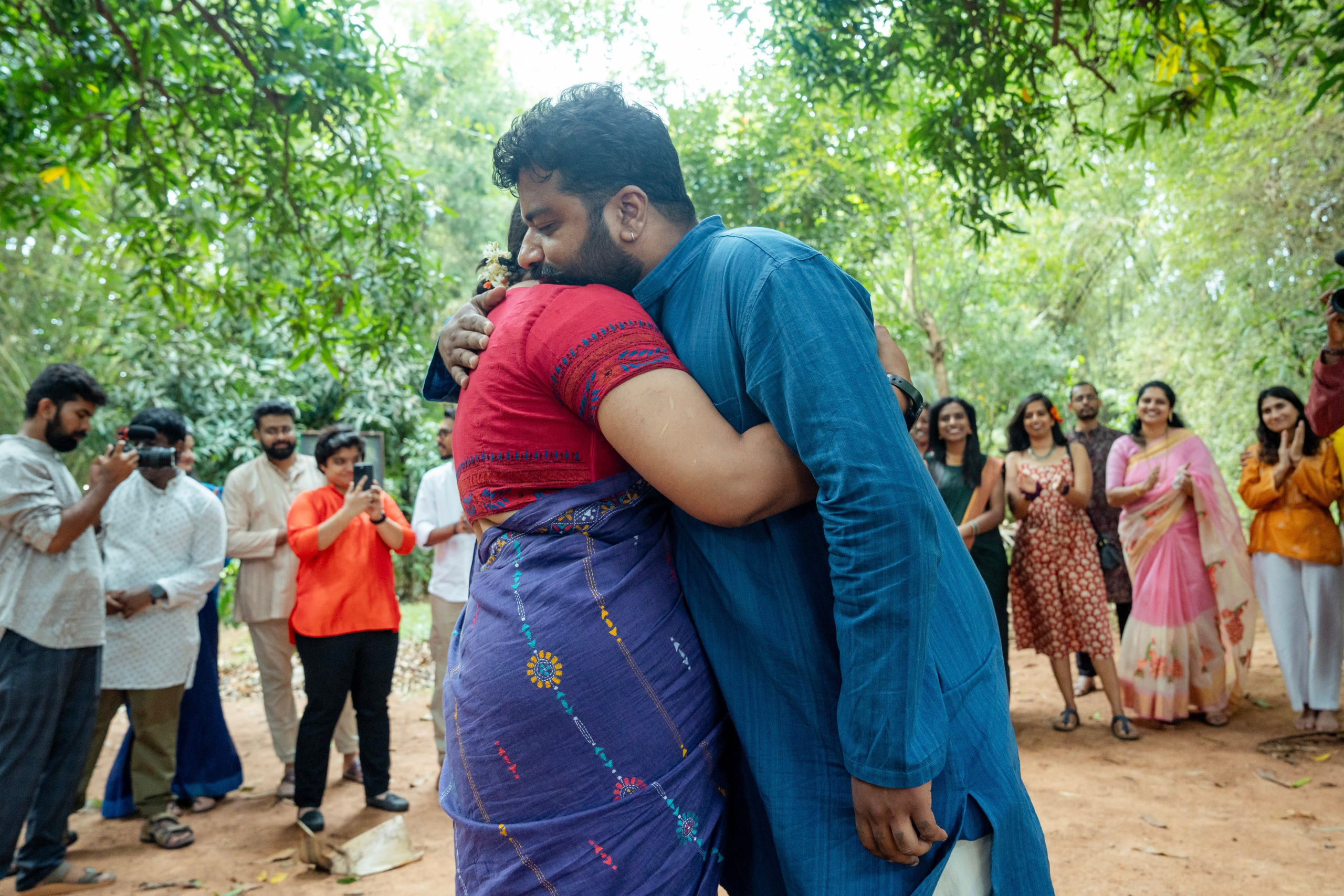 Shraddha & Sumukha, Mantra Mangalya Wedding under a Mango Tree, Red Earth Kabini | Truly Yours