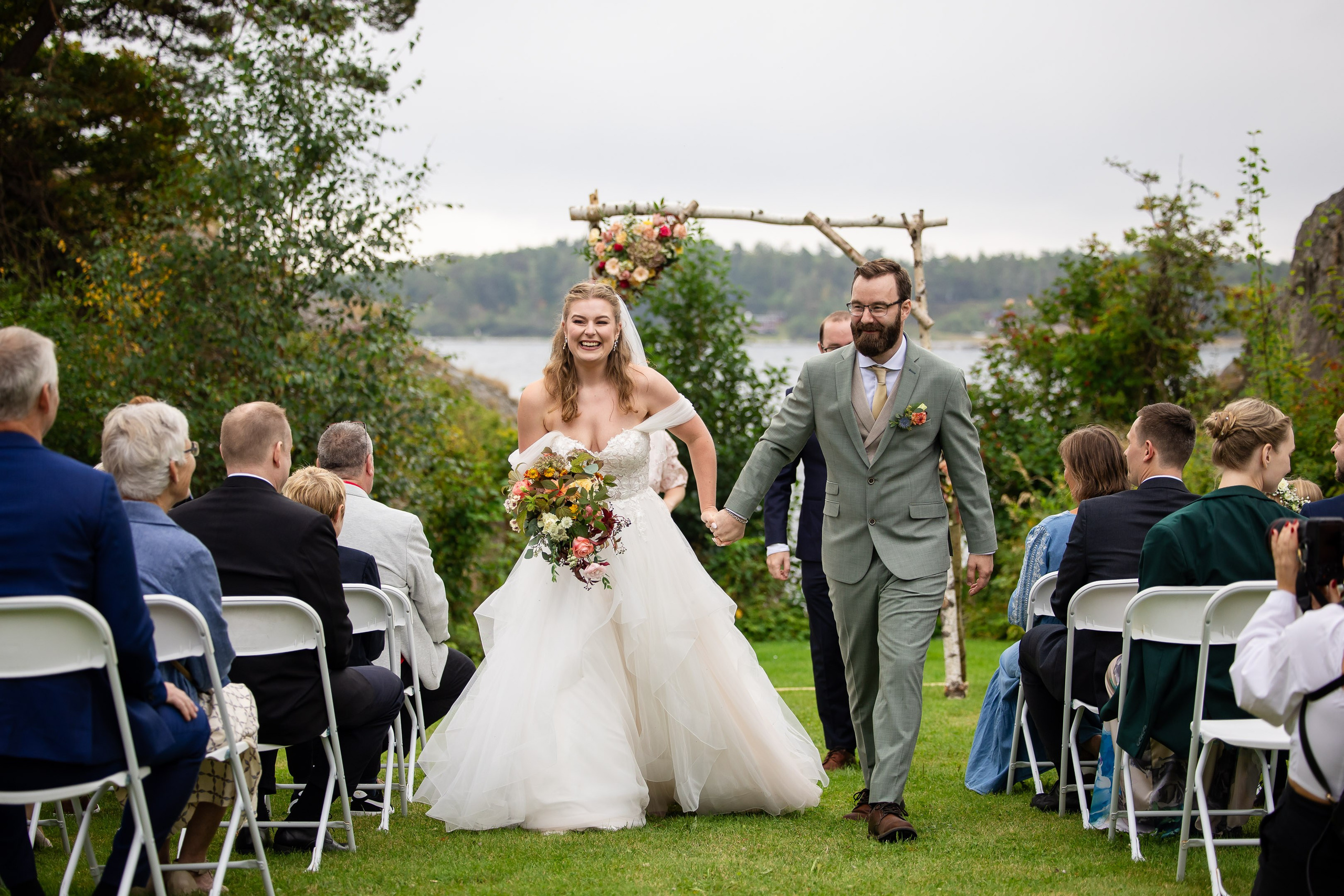 Bryllupsfotografering på Tromøya i Arendal. Bryllupsfotograf i Oslo og Rogaland — Meisal Media