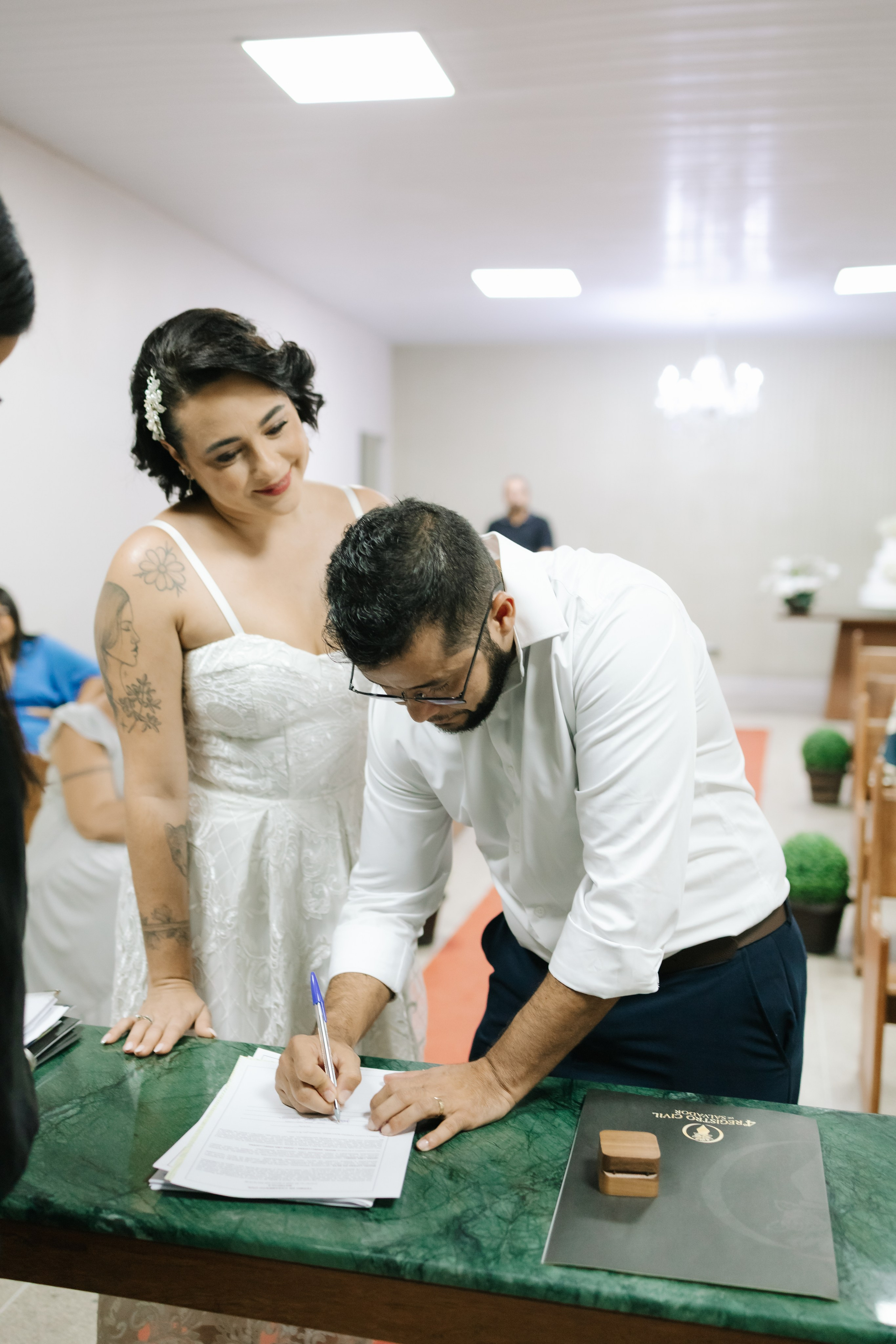 Joana & Miguel — Civil. Fotógrafo Richard Silvestre — Casamentos na Bahia