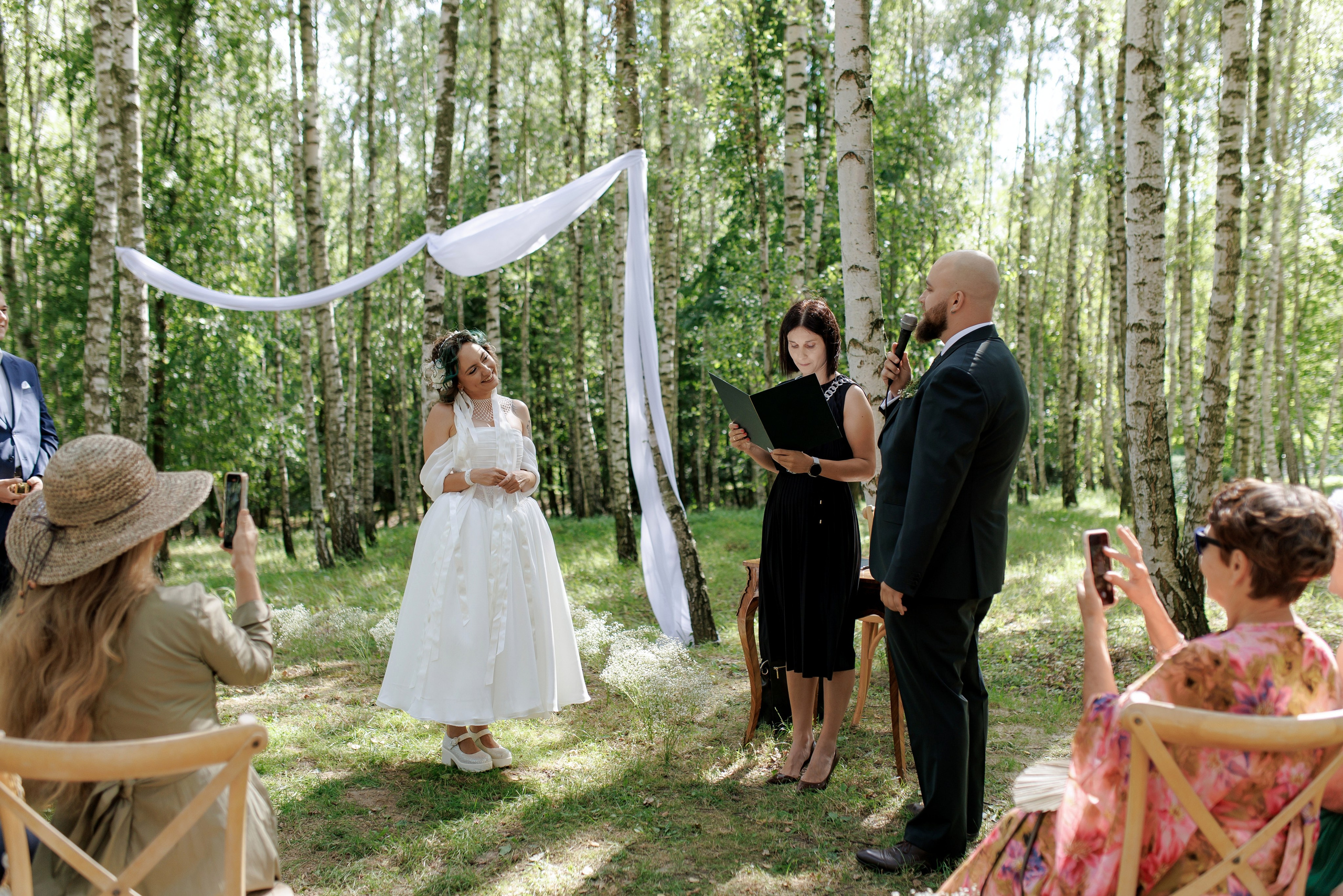 Janina & Wladek. Dworzyszcze Wola. 23.07.2025. Fotograf ślubny i rodzinny w Krakowie Yana Klymova
