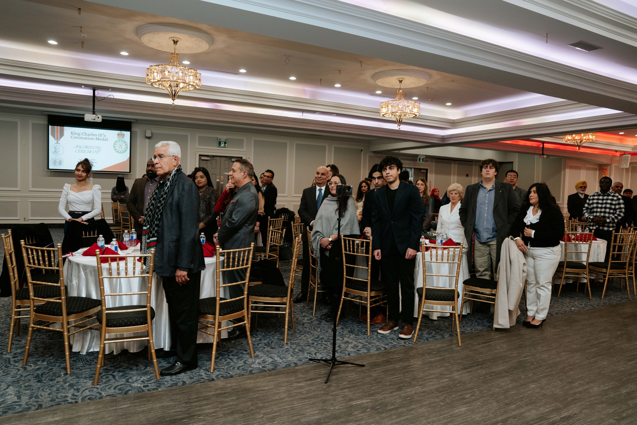 King Charles Coronation Medal Awarding Ceremony. MISAJA MEDIA