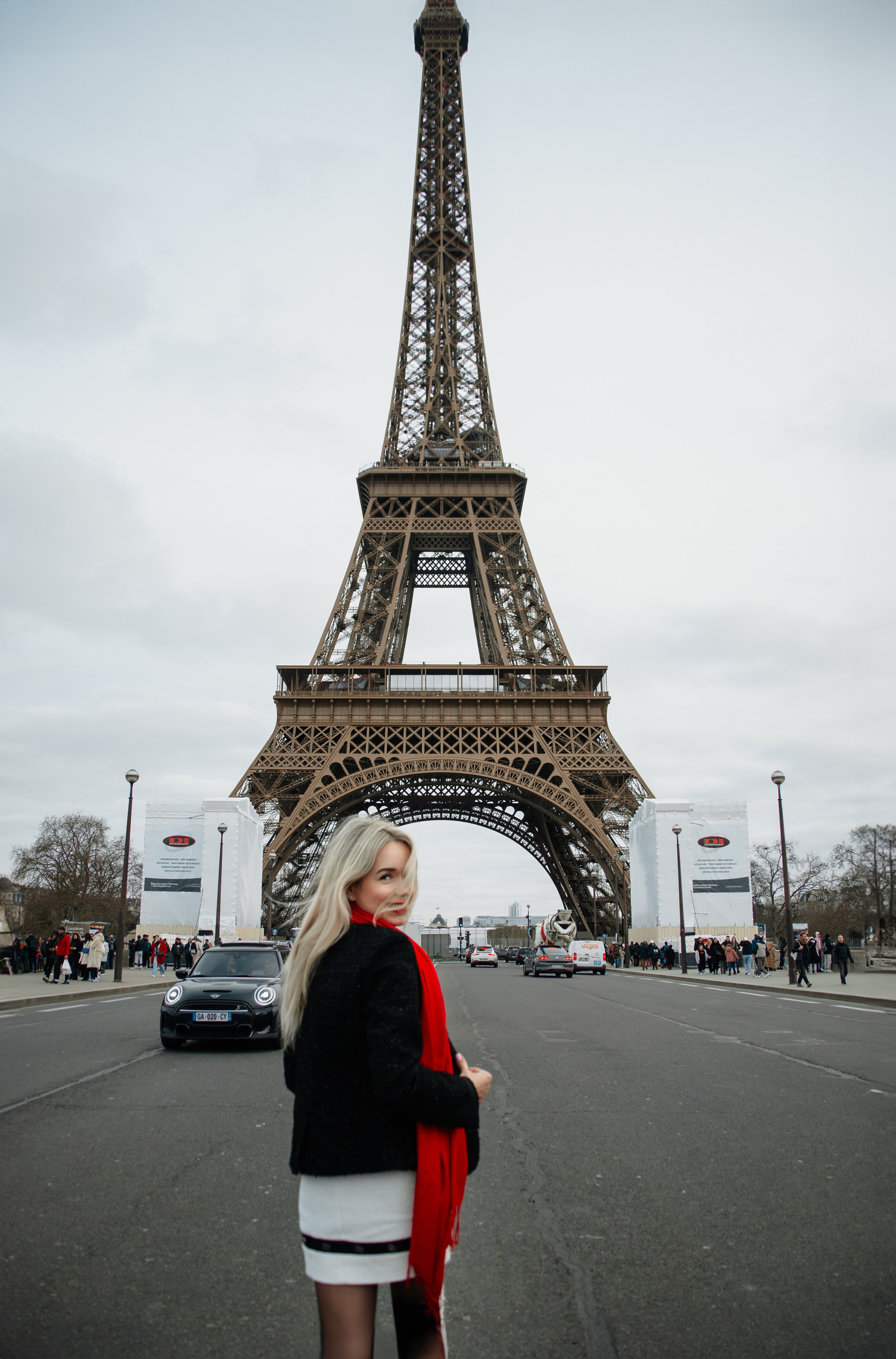 Фотосессия в зимнем Париже. Фотограф в Париже Полина Осипова