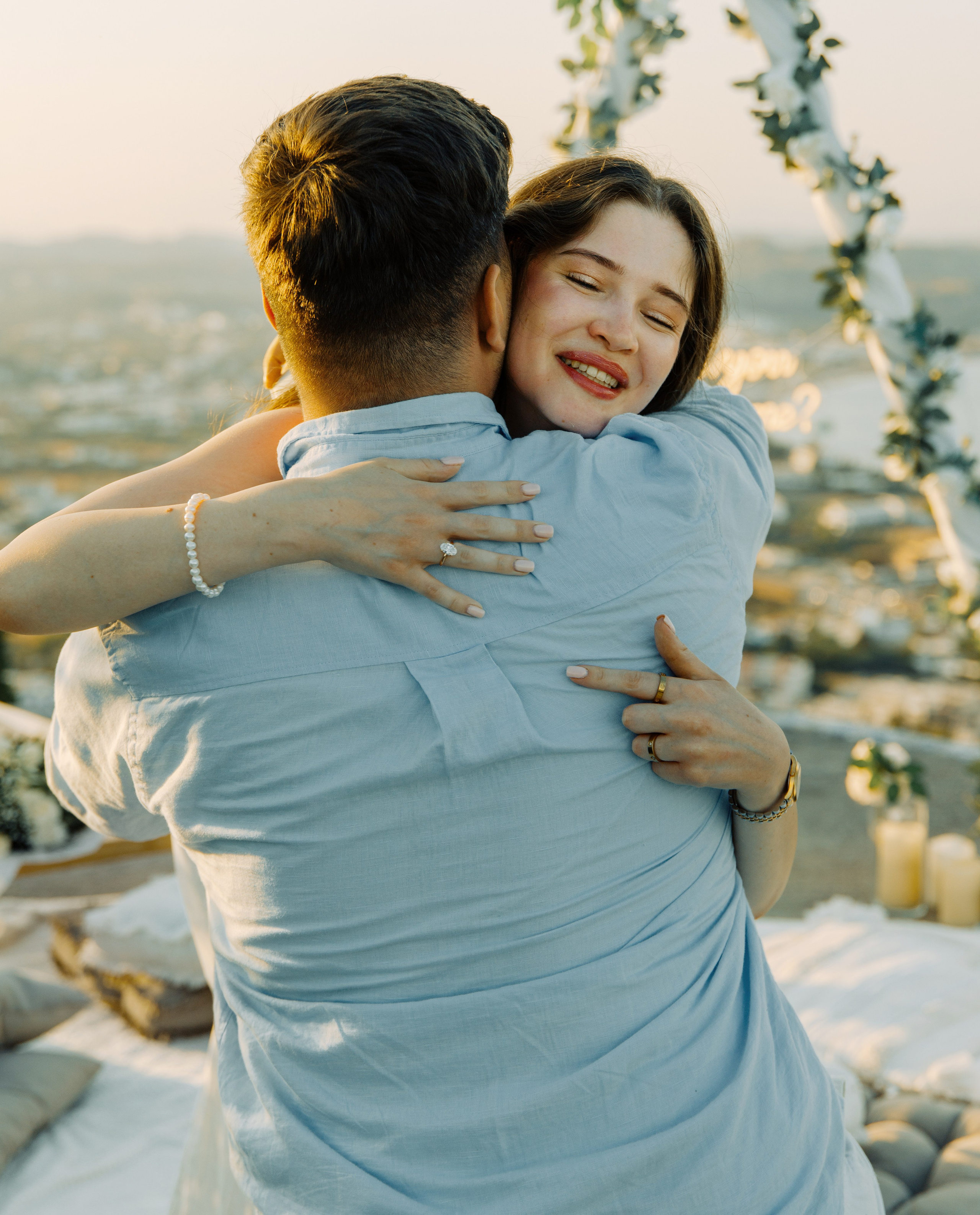 Nelee proposal. Portrait and Wedding Photographer Irene Art Photo, based in Greece, Rhodes island