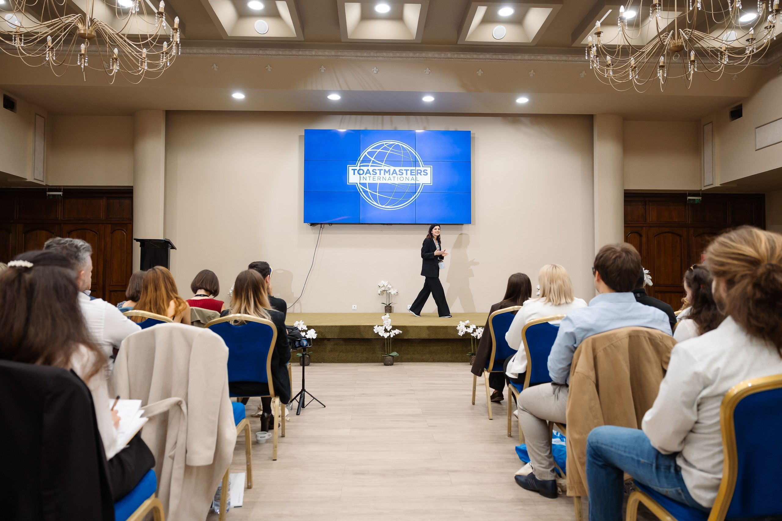 Toastmasters Conference. Marius Ciocan