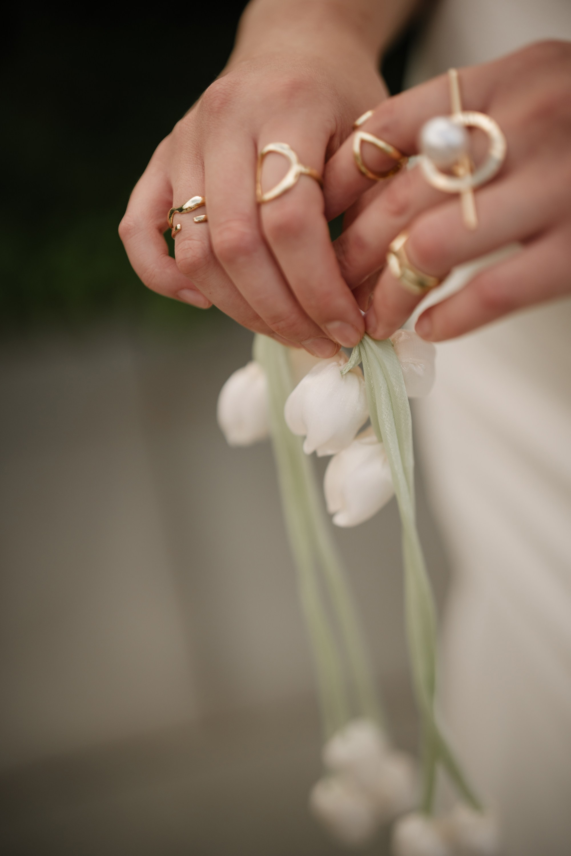 Natalie as a Runaway bride. Portrait and wedding photographer in New York