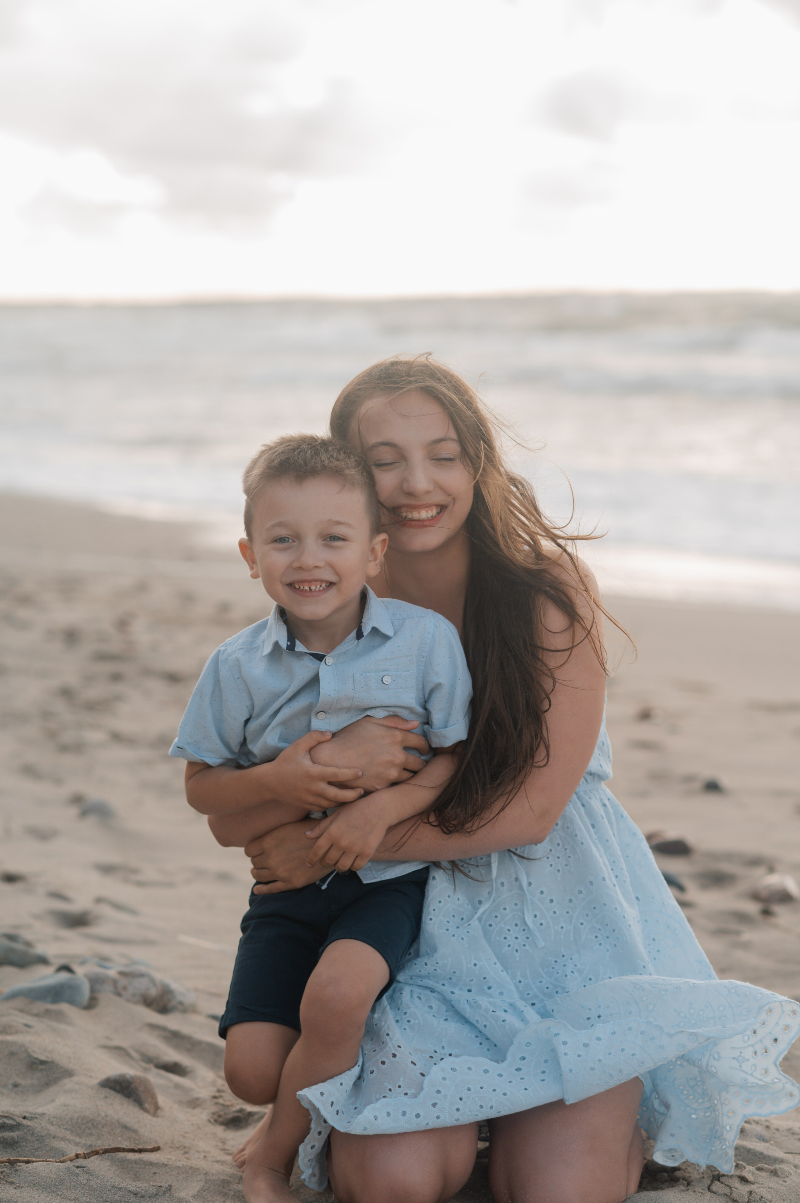 Фотосессия на море с детьми. Фотограф в Калининграде Анна Пошкус