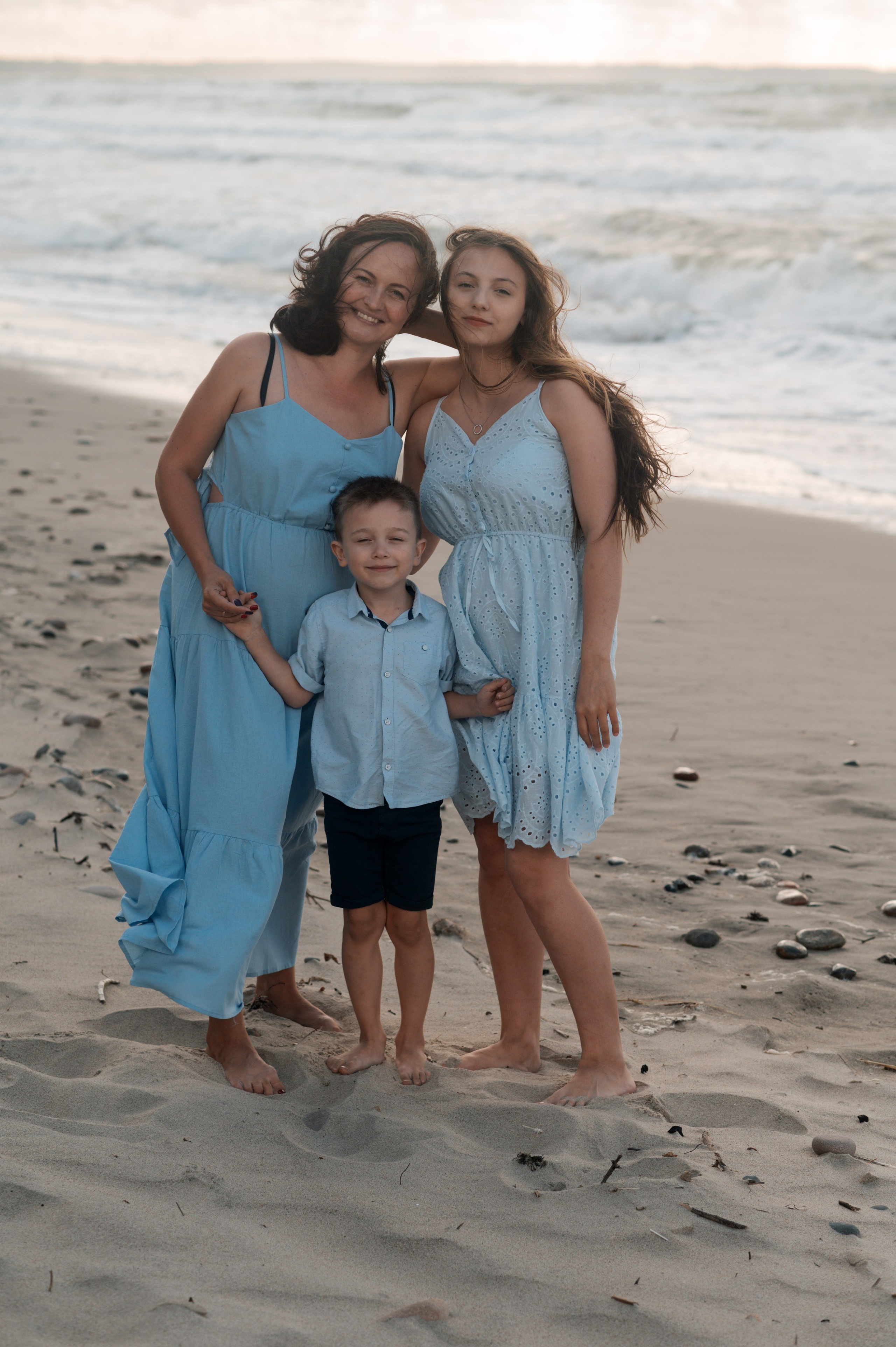 Фотосессия на море с детьми. Фотограф в Калининграде Анна Пошкус