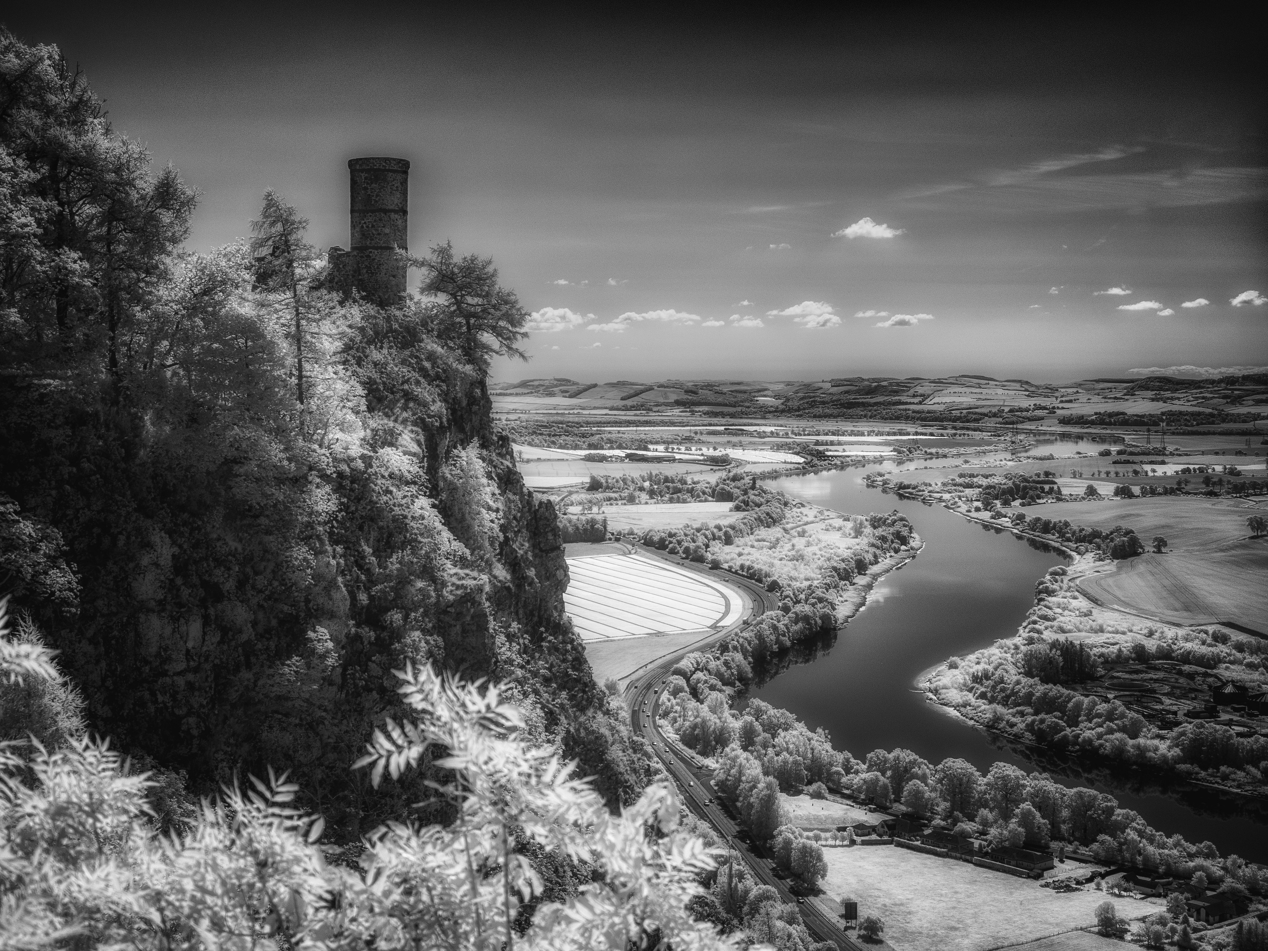 Castles. Infrared Scotland