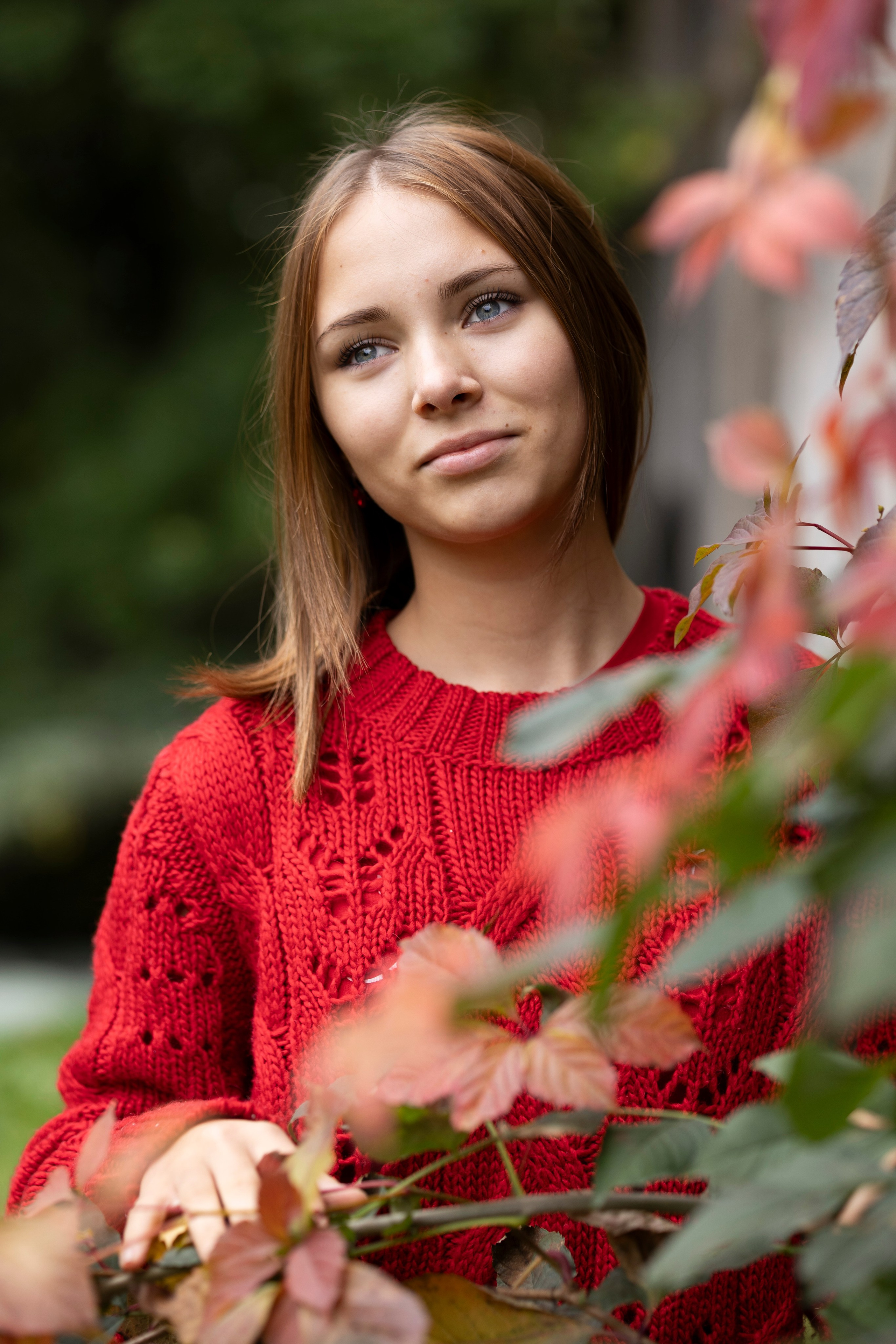 Autumn. Photographer in Munich