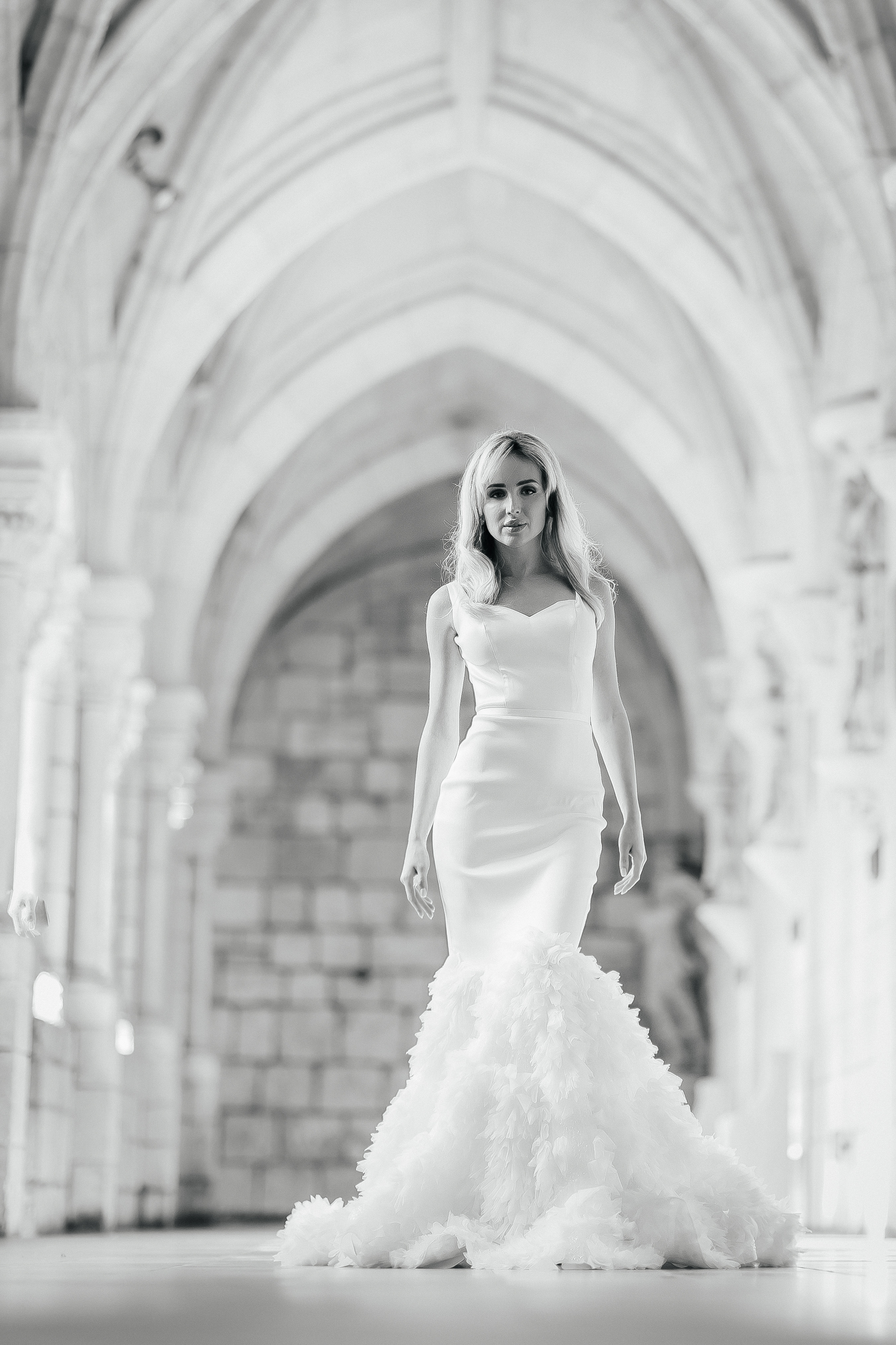 Cute Wedding at Spanish Monastery in Miami. Luxury Wedding Photography and Cinematography