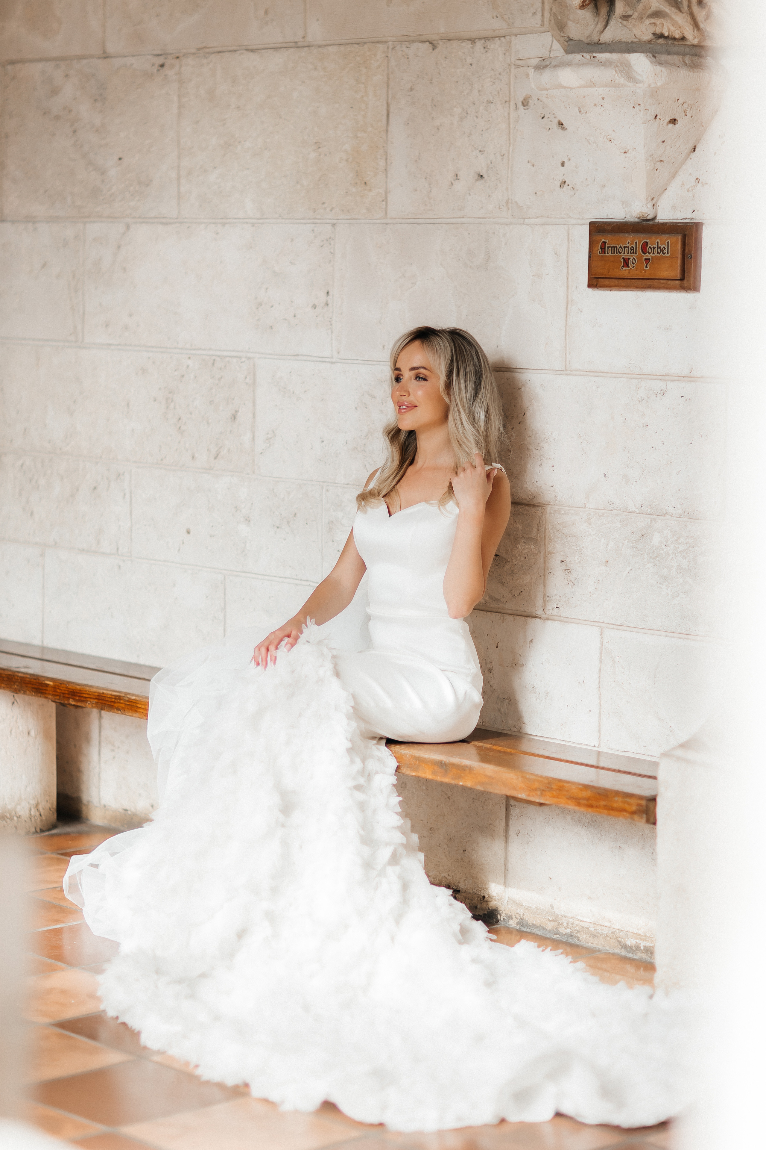 Cute Wedding at Spanish Monastery in Miami. Luxury Wedding Photography and Cinematography