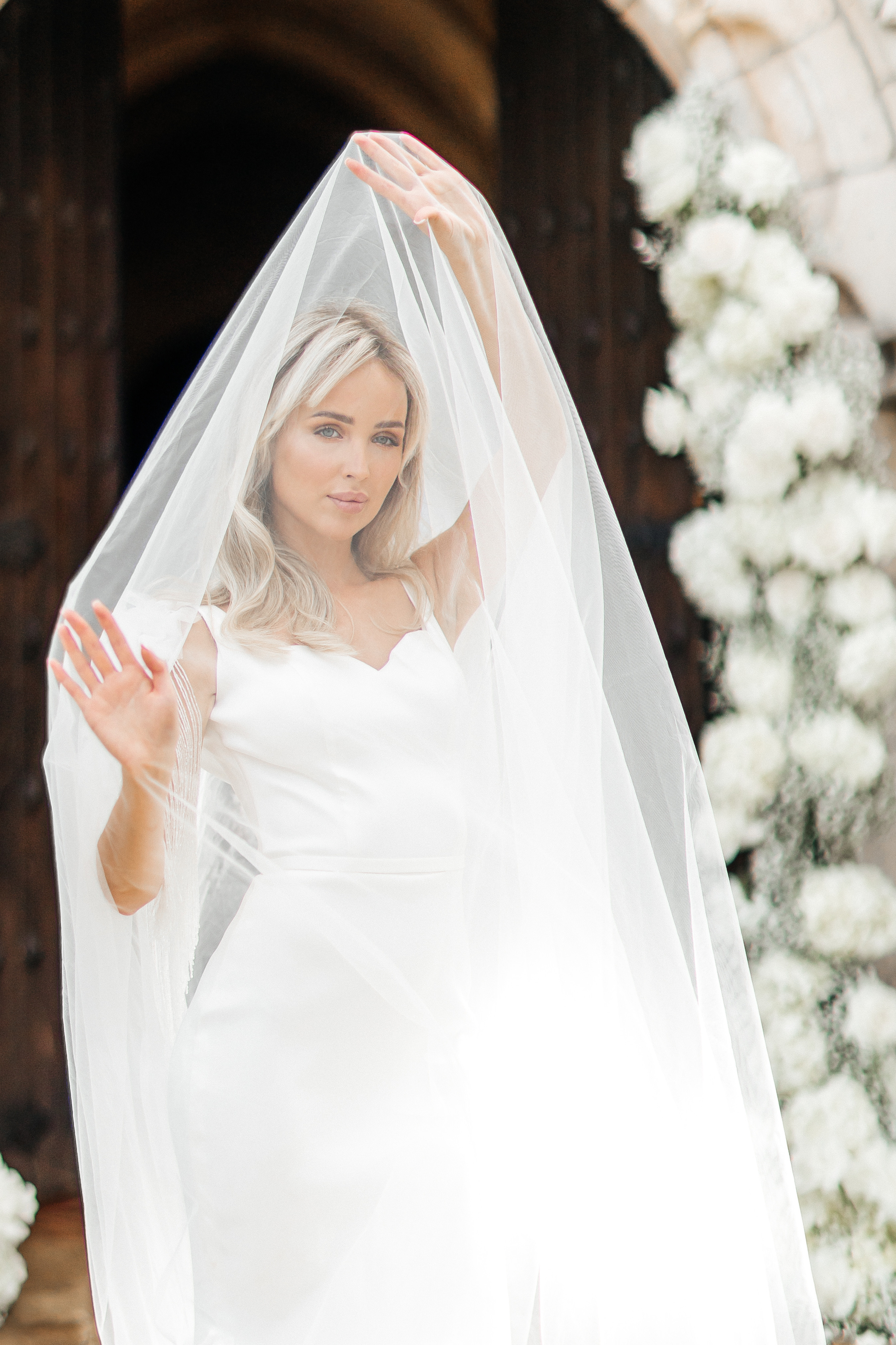 Cute Wedding at Spanish Monastery in Miami. Luxury Wedding Photography and Cinematography