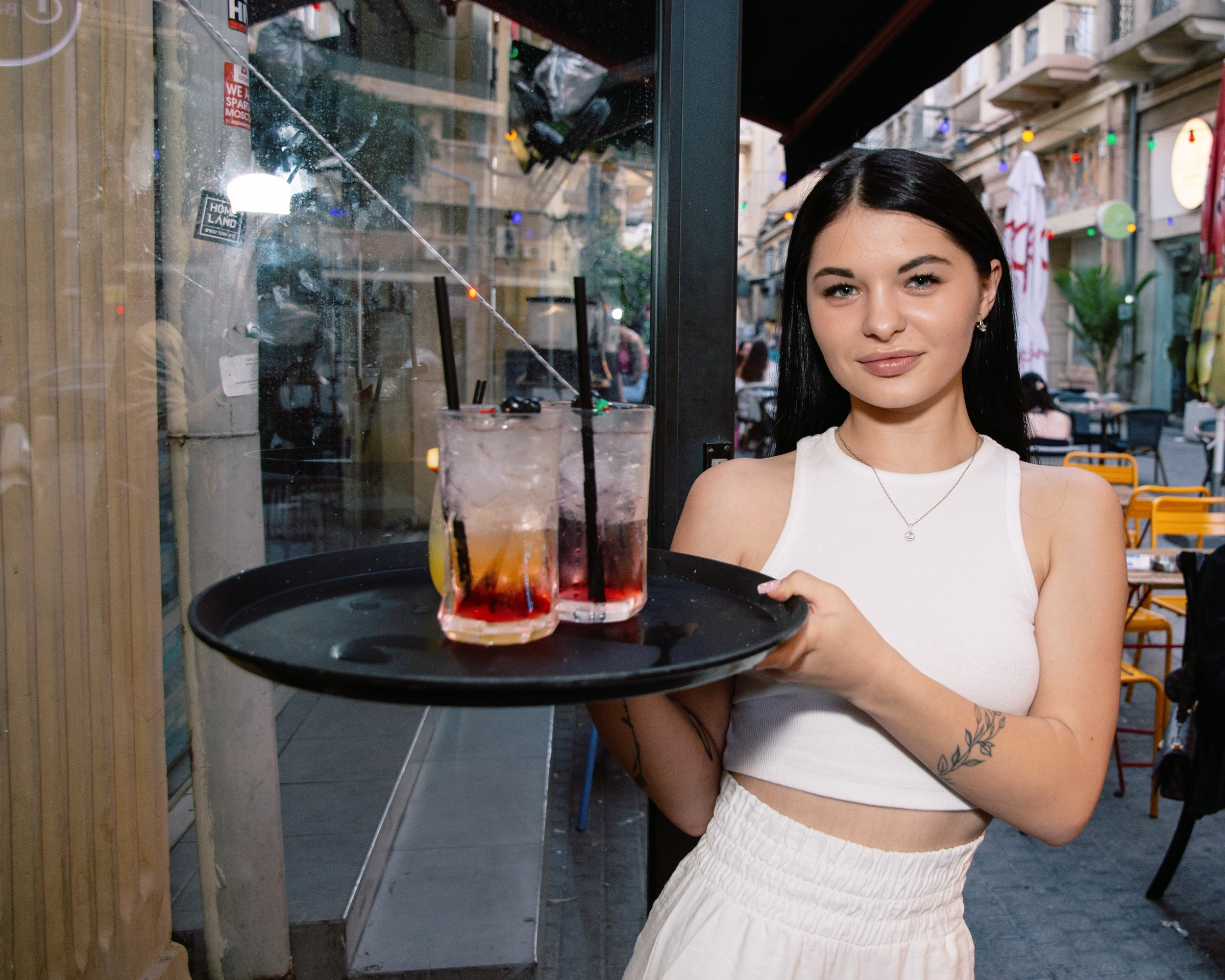 Контентная съемка для бара Focus. Портретный и репортажный фотограф в Израиле Рома Бирман