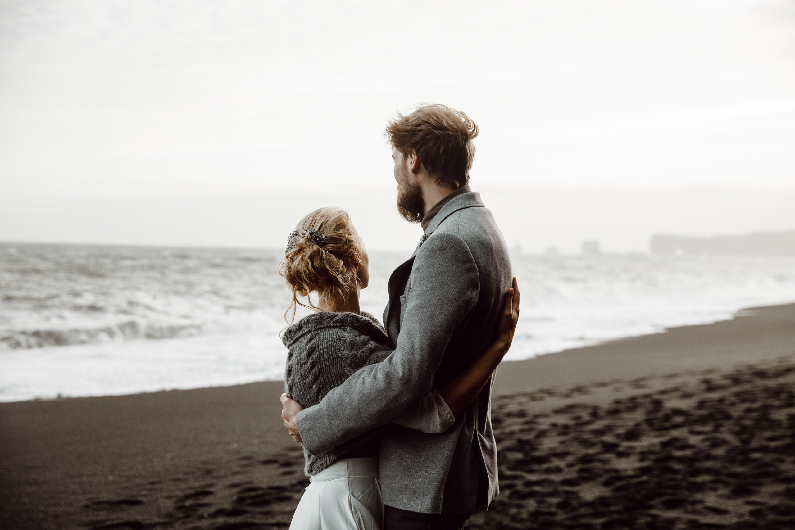 Wedding for two in Iceland | Iceland elopement photographer. Iceland elopement photographer & videographer