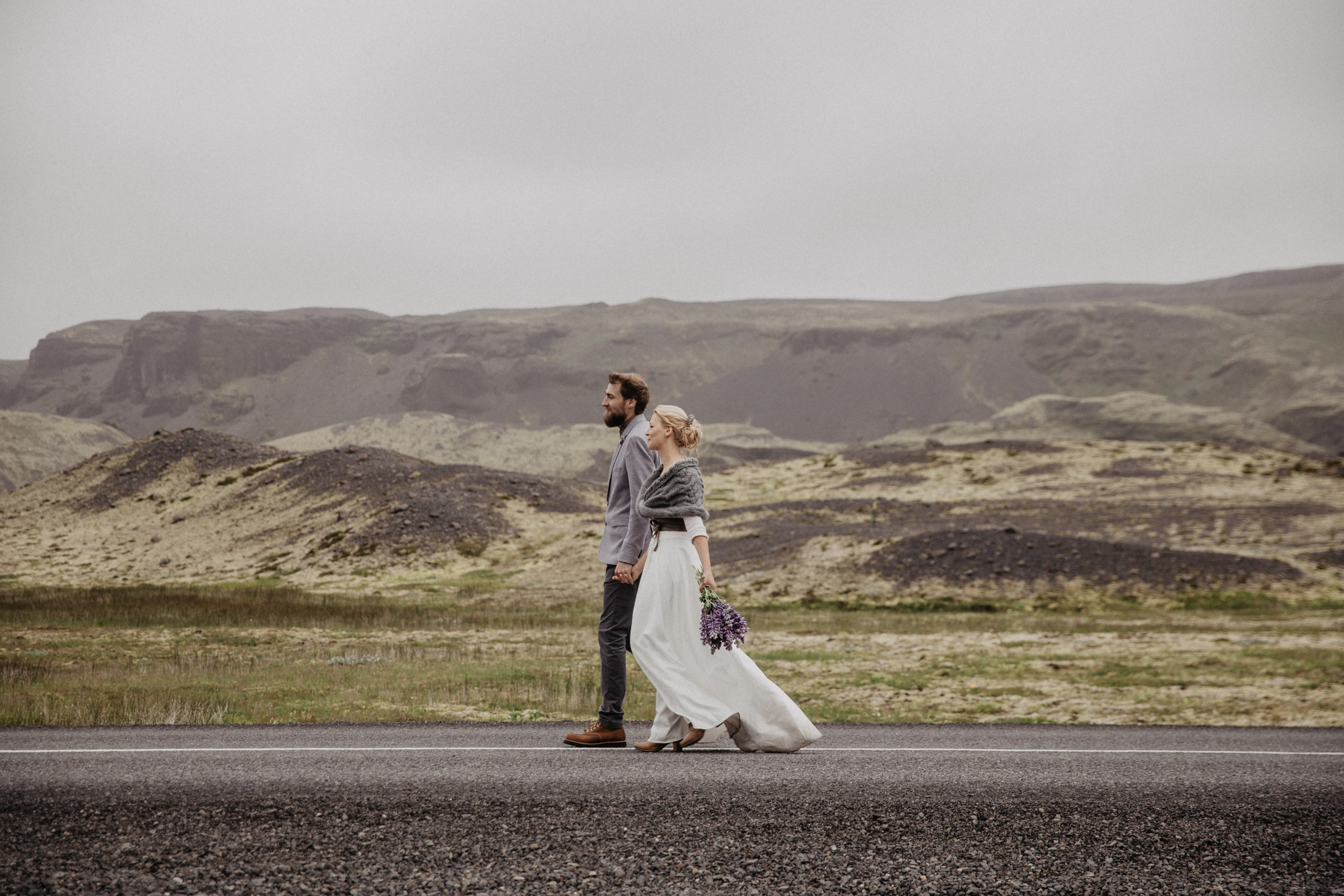 Wedding for two in Iceland | Iceland elopement photographer. Iceland elopement photographer & videographer