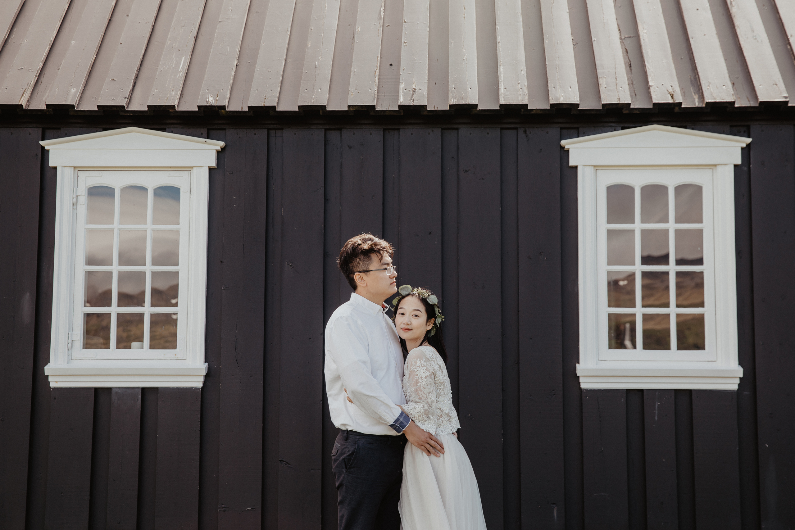 Family photoshoot at Snaefellsnes peninsula Iceland. Iceland elopement photographer & videographer