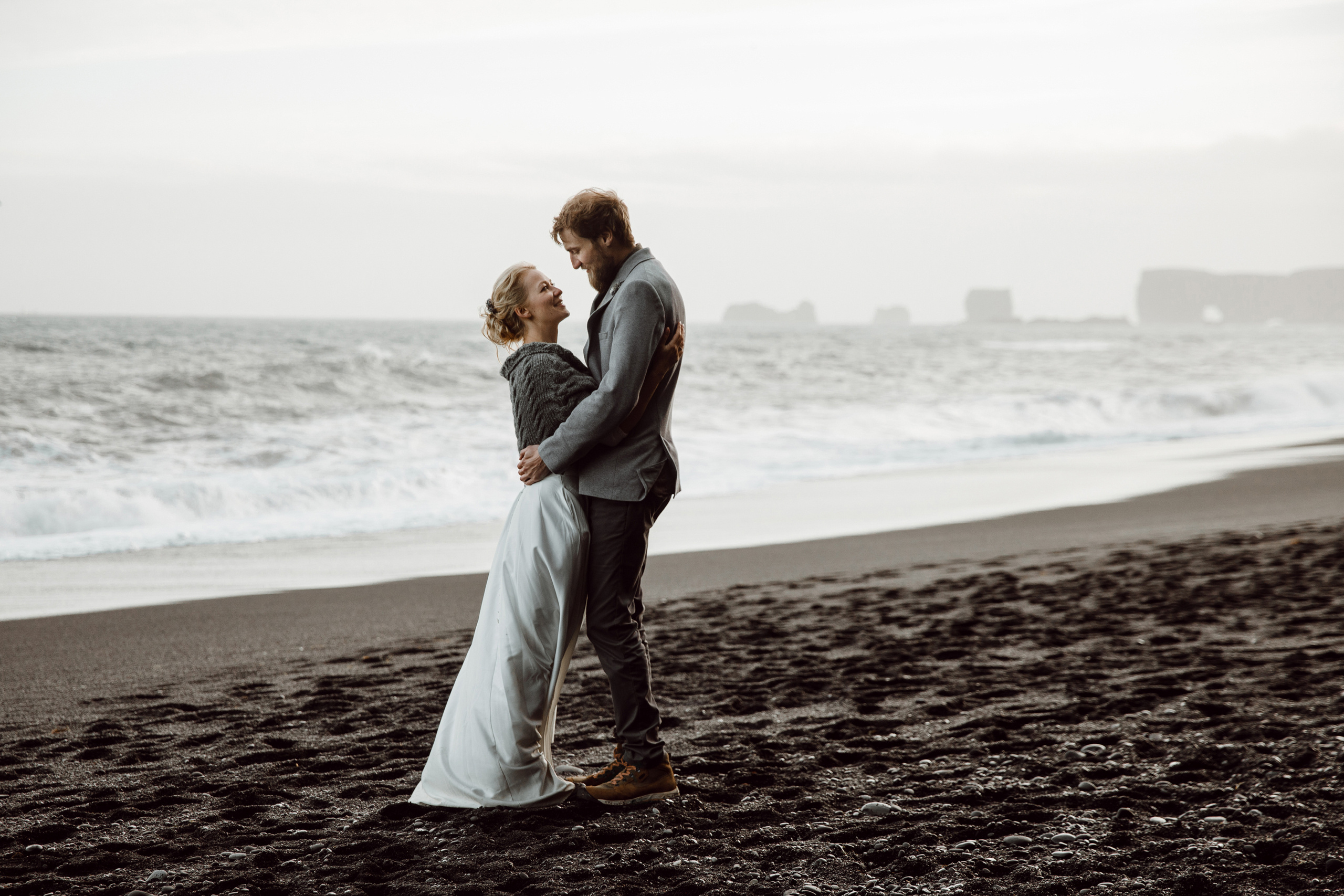 Wedding for two in Iceland | Iceland elopement photographer. Iceland elopement photographer & videographer