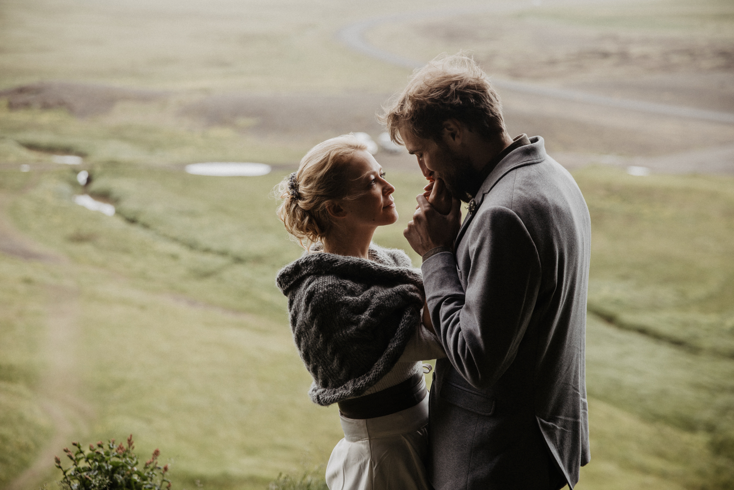 Wedding for two in Iceland | Iceland elopement photographer. Iceland elopement photographer & videographer