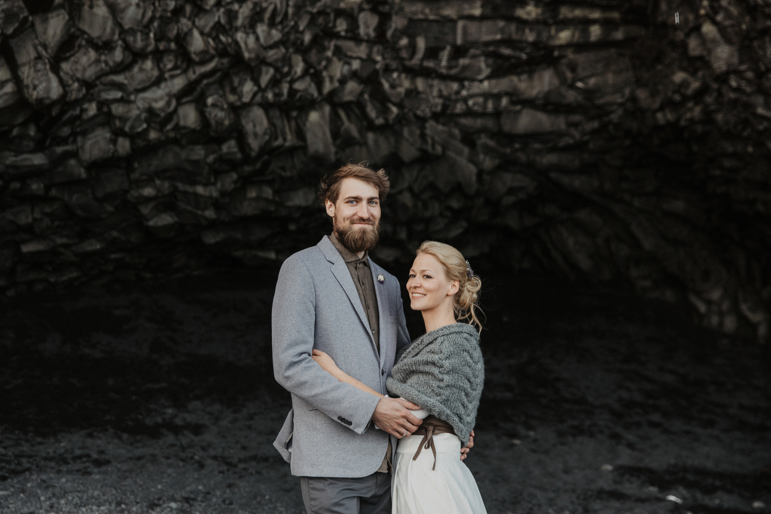 Wedding for two in Iceland | Iceland elopement photographer. Iceland elopement photographer & videographer
