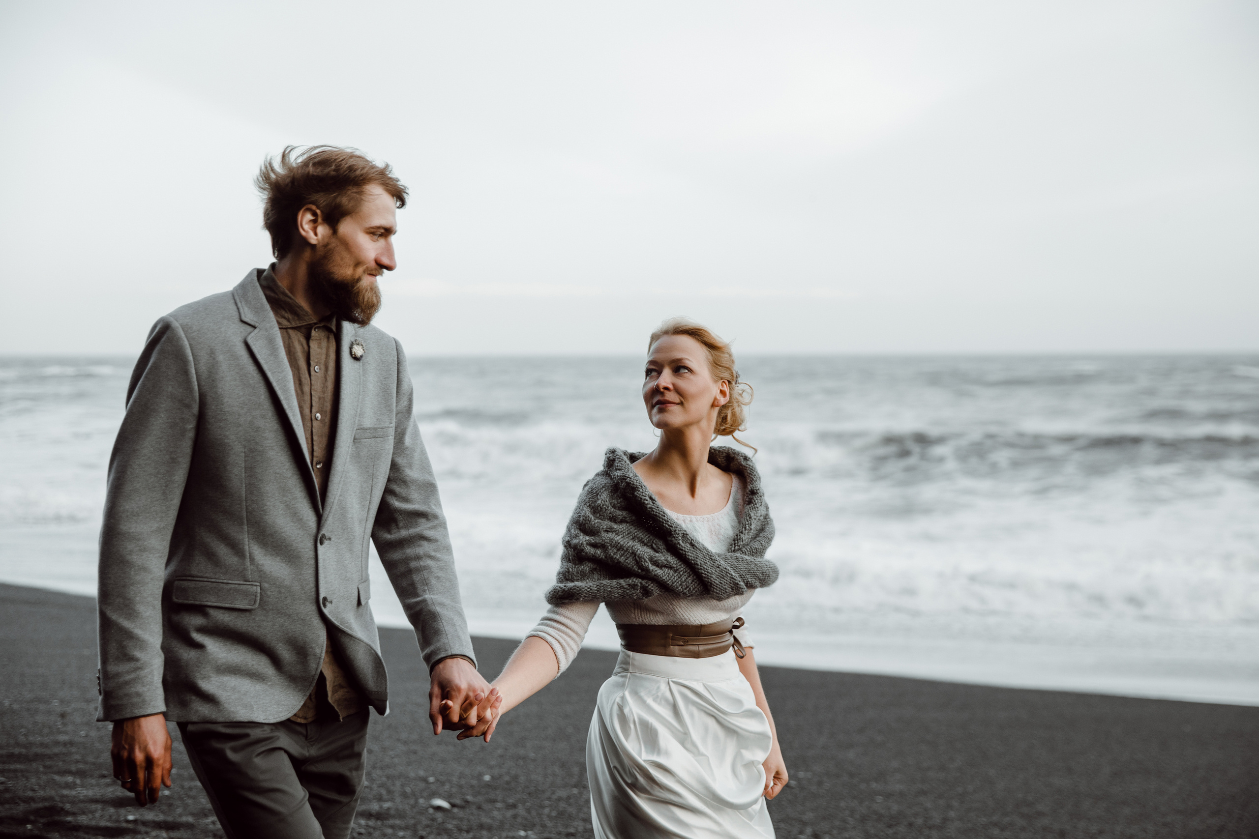 Wedding for two in Iceland | Iceland elopement photographer. Iceland elopement photographer & videographer